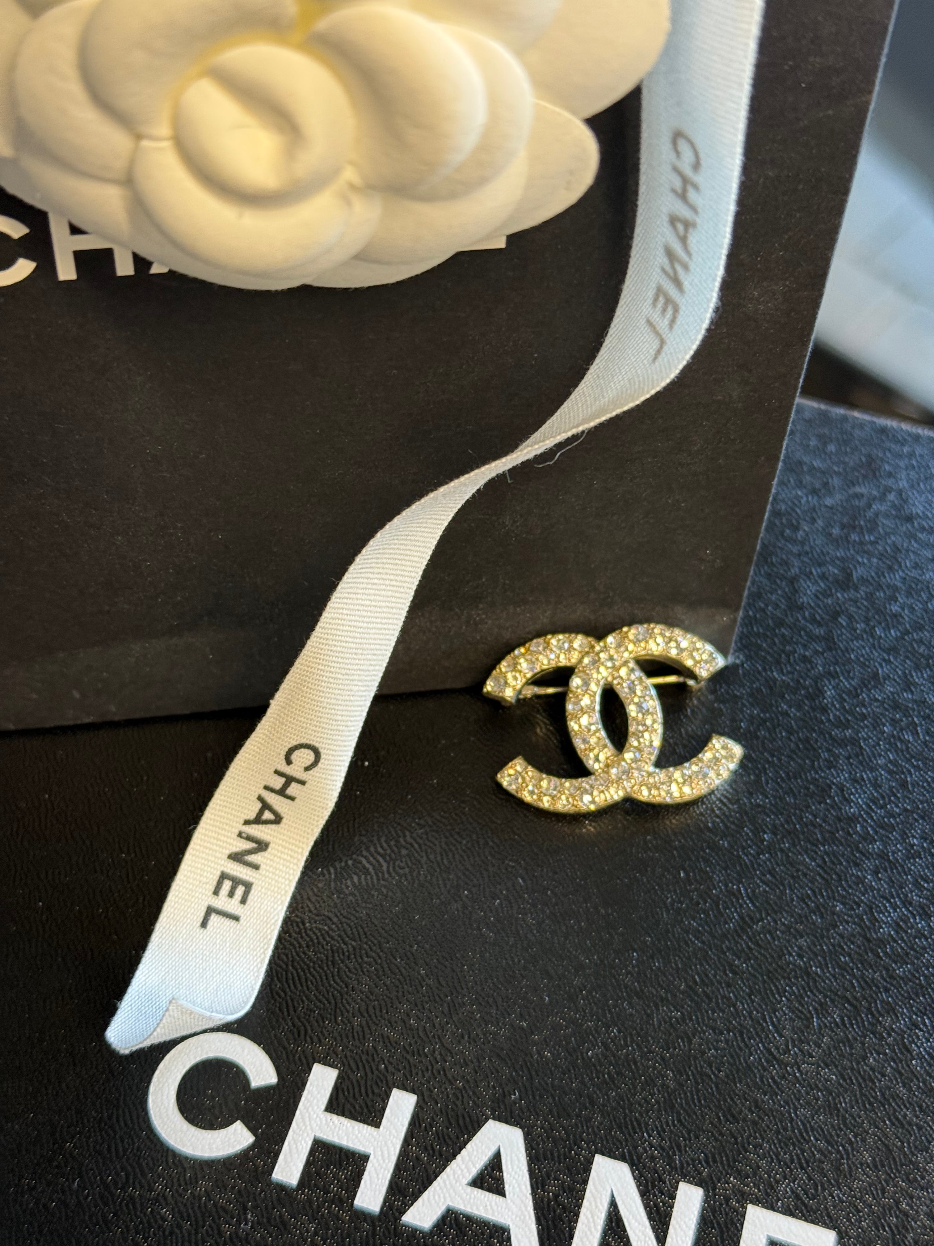 Chanel CC Brooch