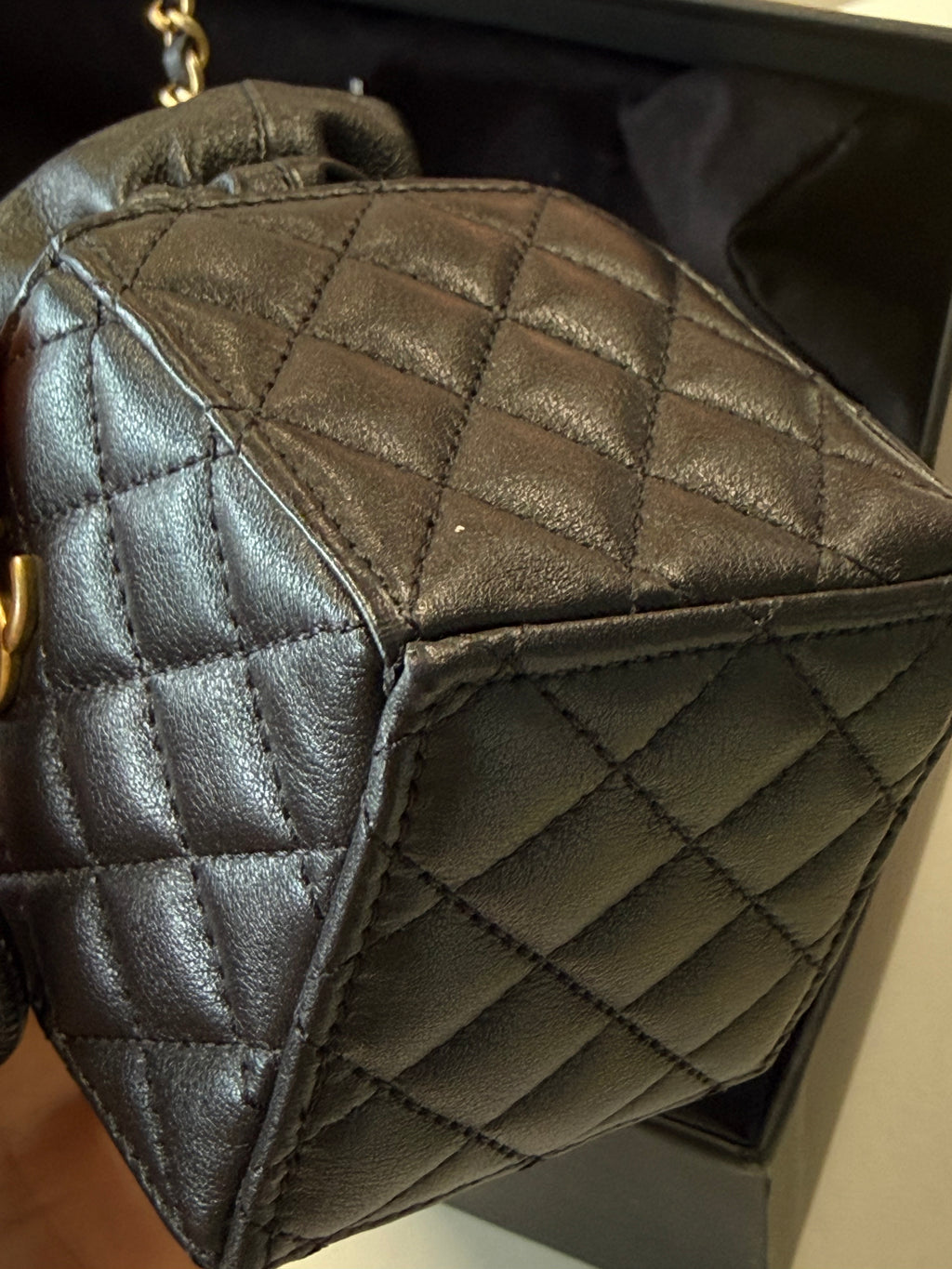 Chanel Micro Drawstring Vanity