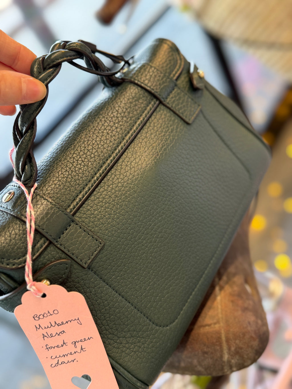 Mulberry Mini Alexa- Moss Green