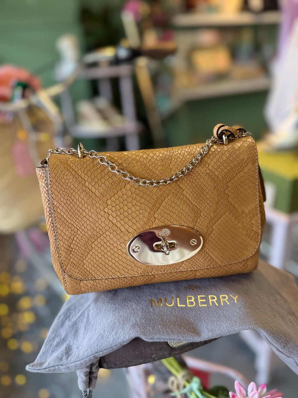 Mulberry Lily Small - caramel