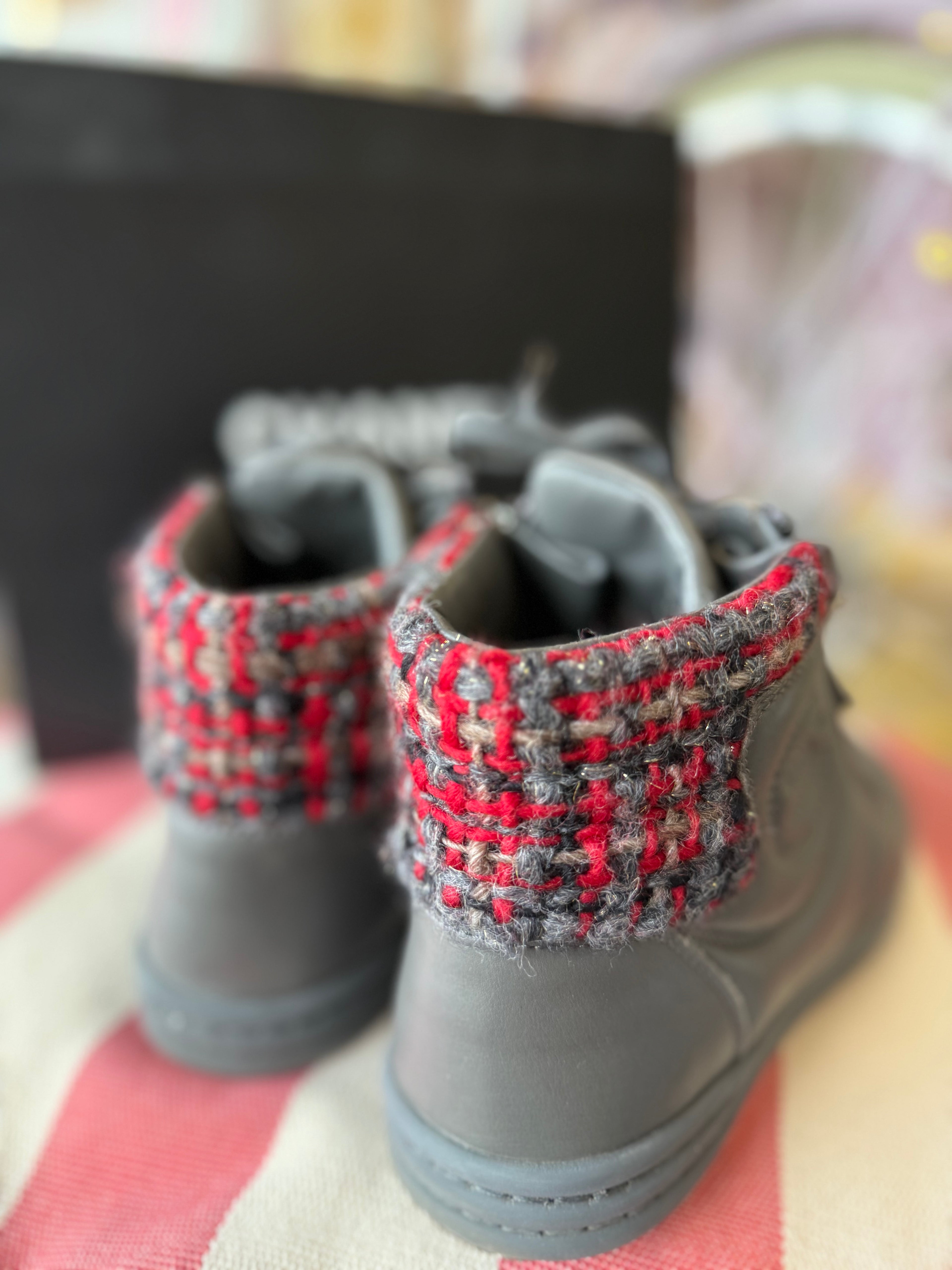 Chanel High Top Trainers UK36