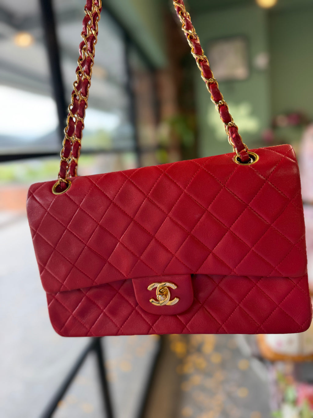Chanel Classic Flap-24k gold