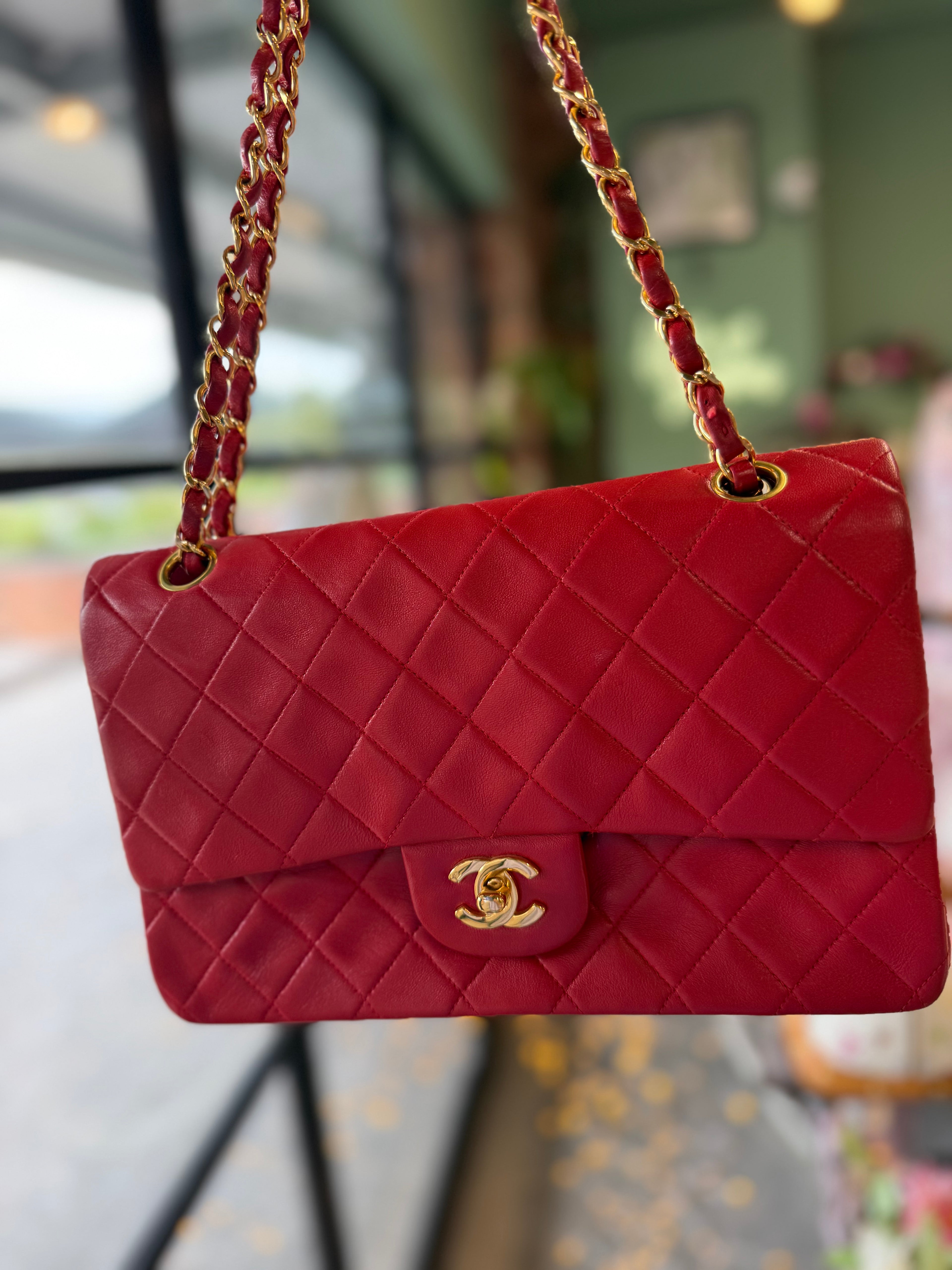 Chanel Classic Flap-24k gold