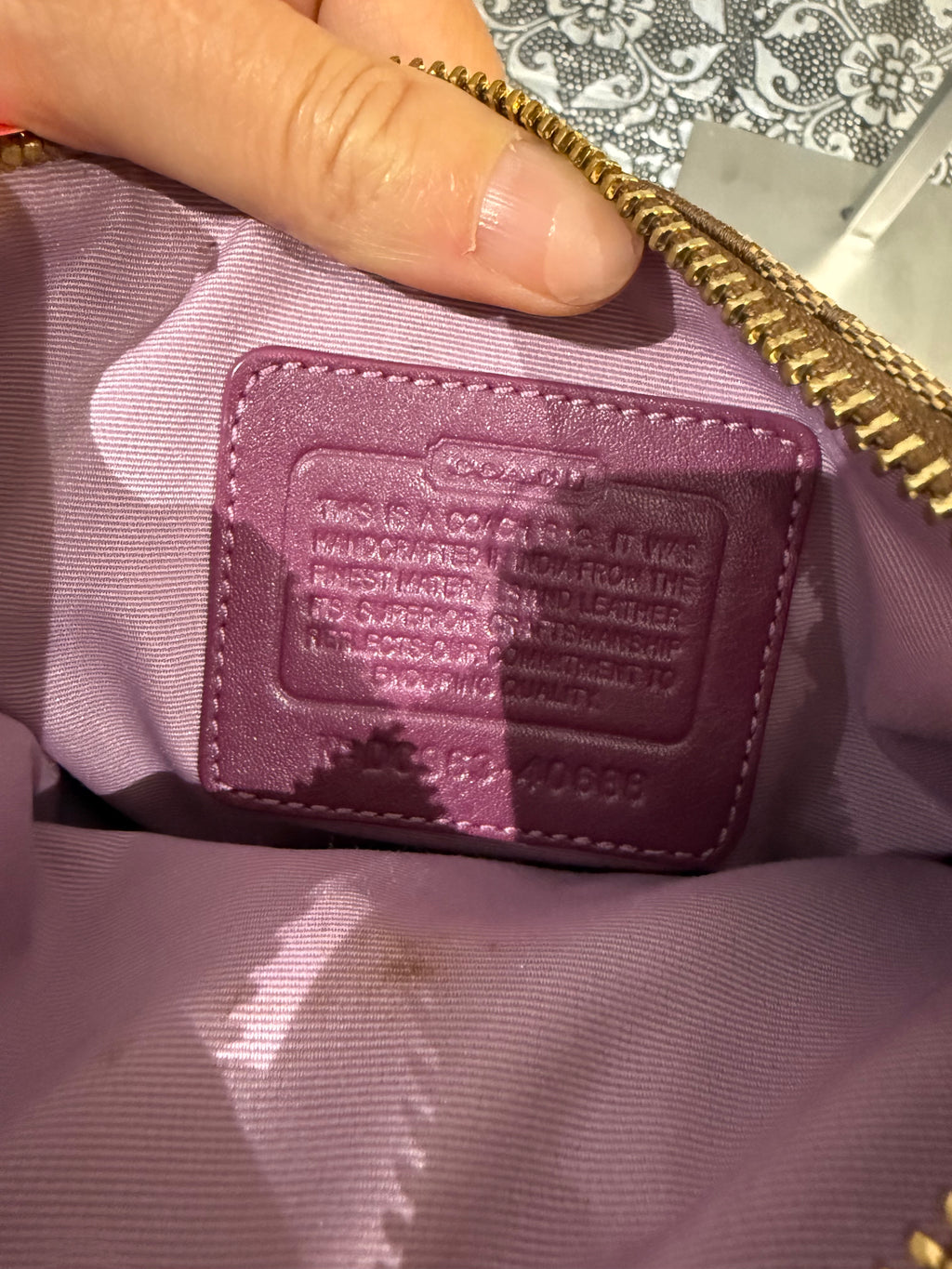 Coach Signature Crossbody
