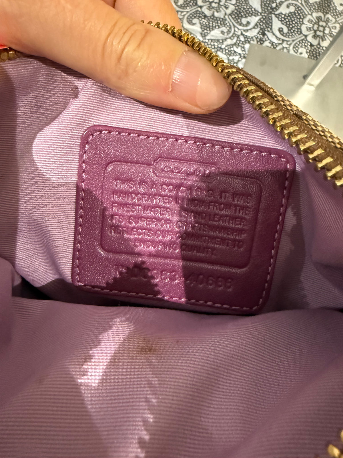 Coach Signature Crossbody