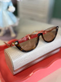 Jimmy Choo Half Moon Sunglasses