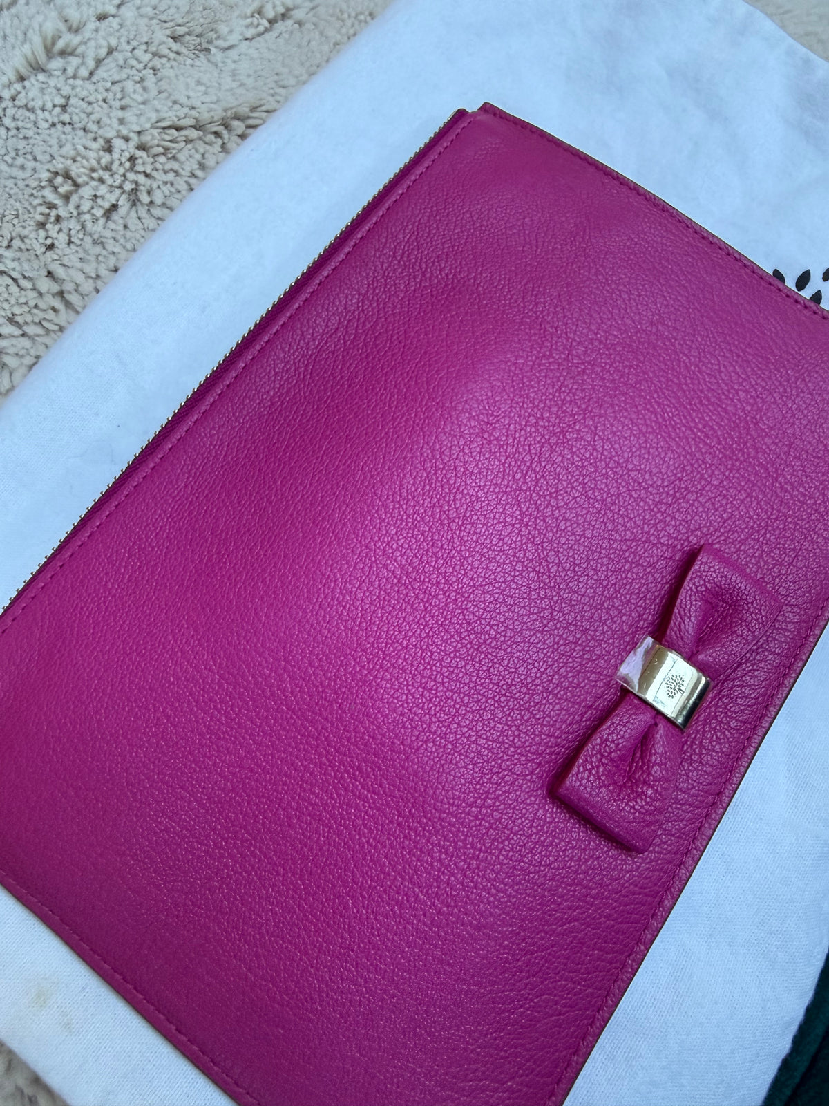 Mulberry pouch - pink