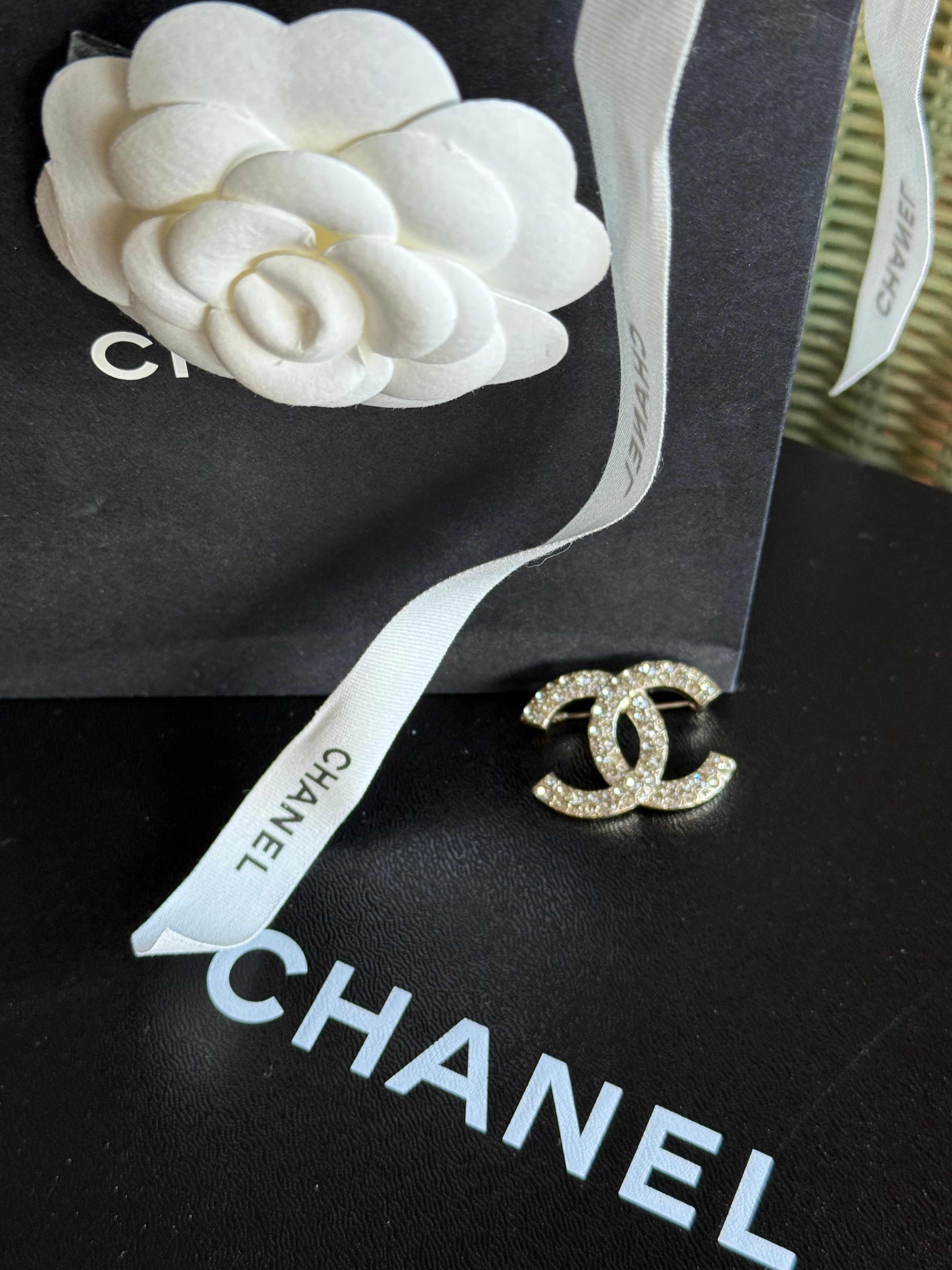 Chanel CC Brooch