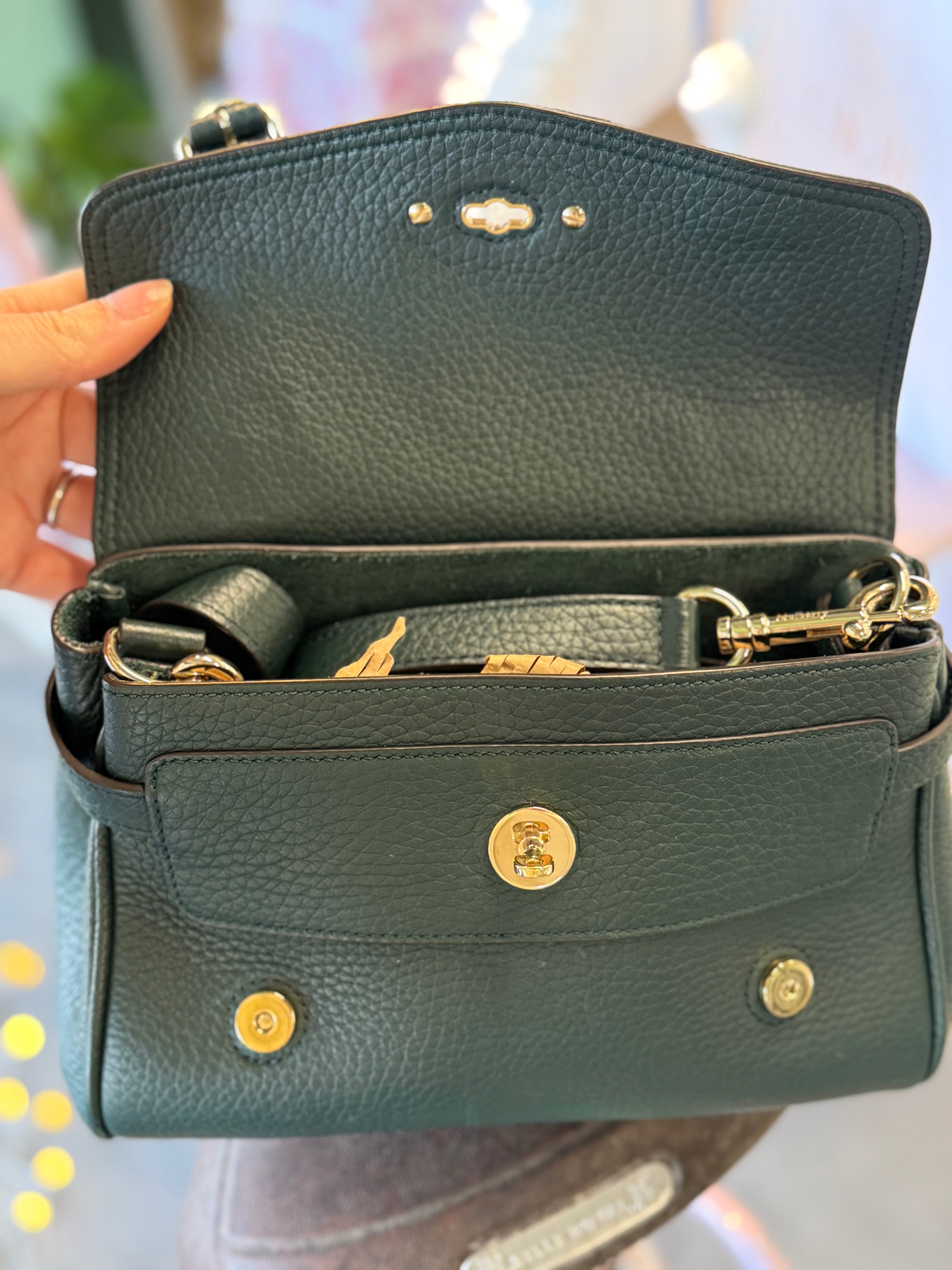 Mulberry Mini Alexa- Moss Green