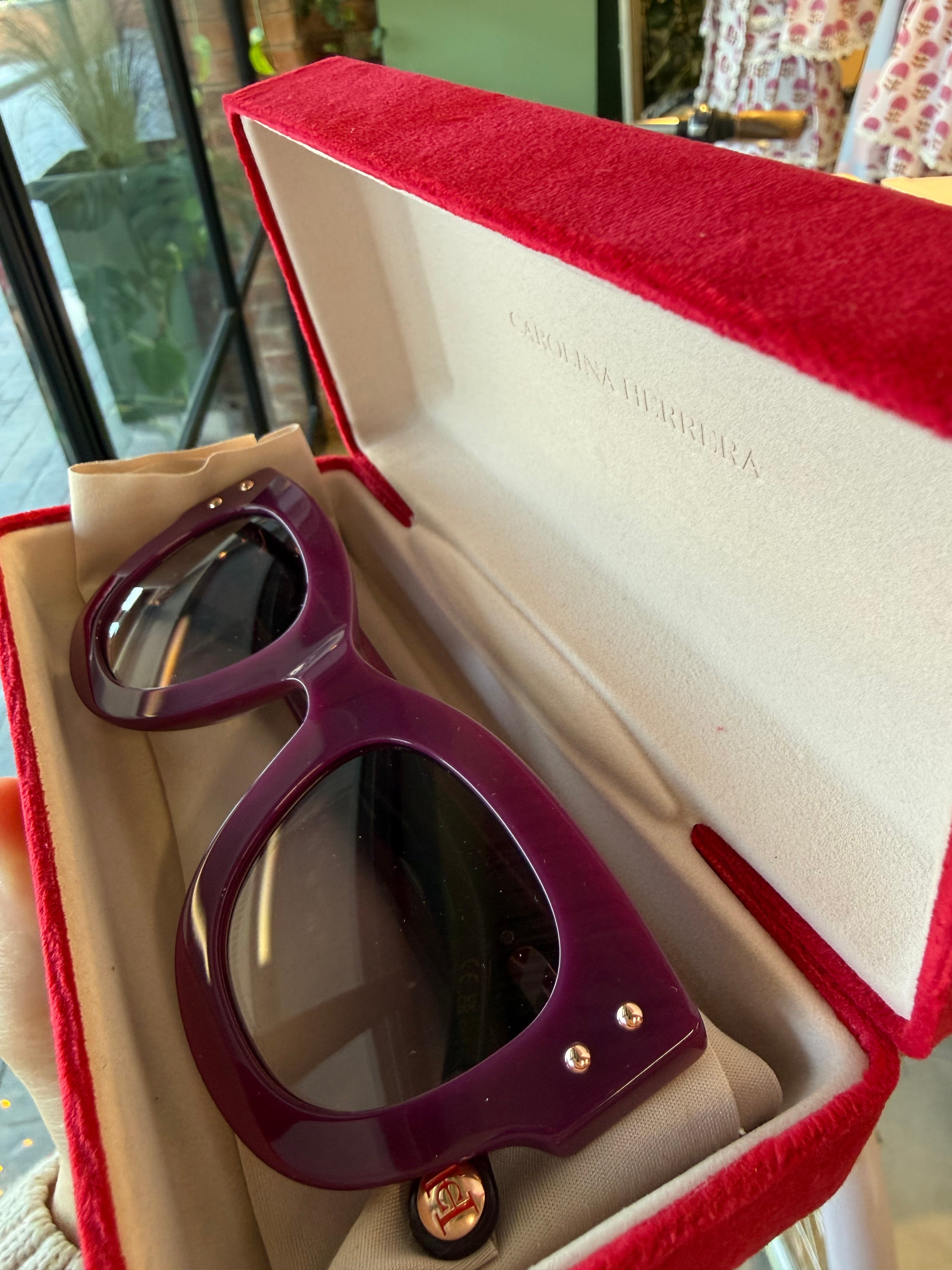 Carolina Herrera Oversized Sunglasses