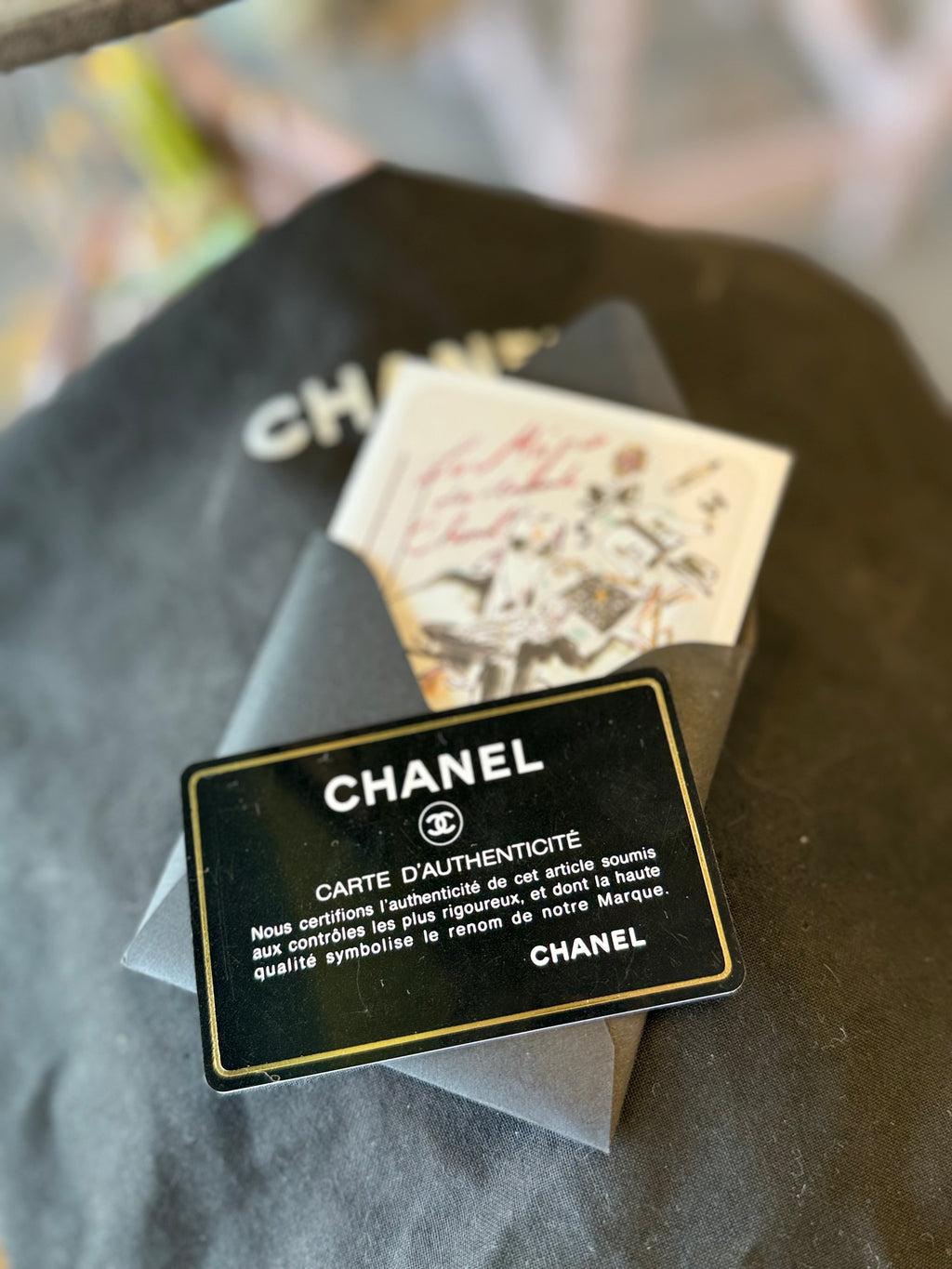 Chanel Cambon Ligne Small Tote – Black & White