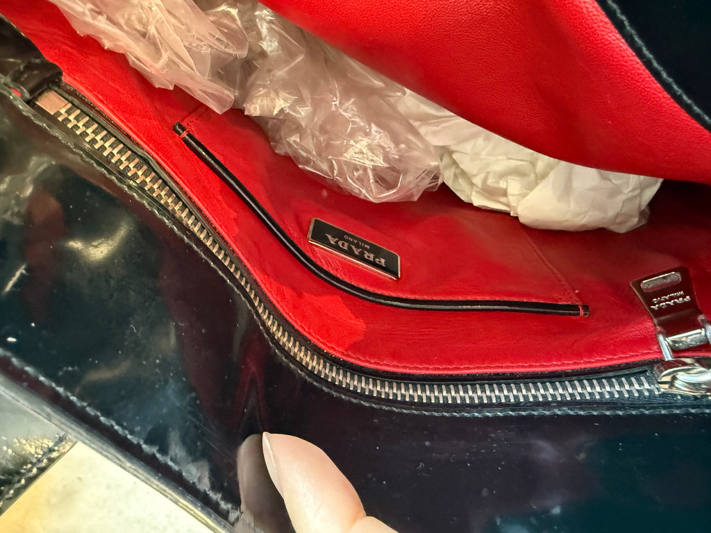 Prada Patent Tote