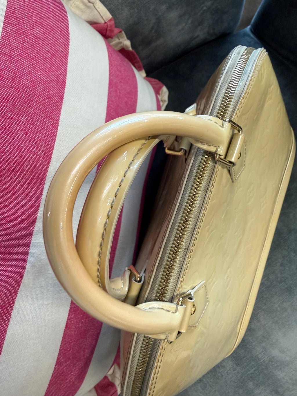 Louis Vuitton Alma PM Vernais Beige
