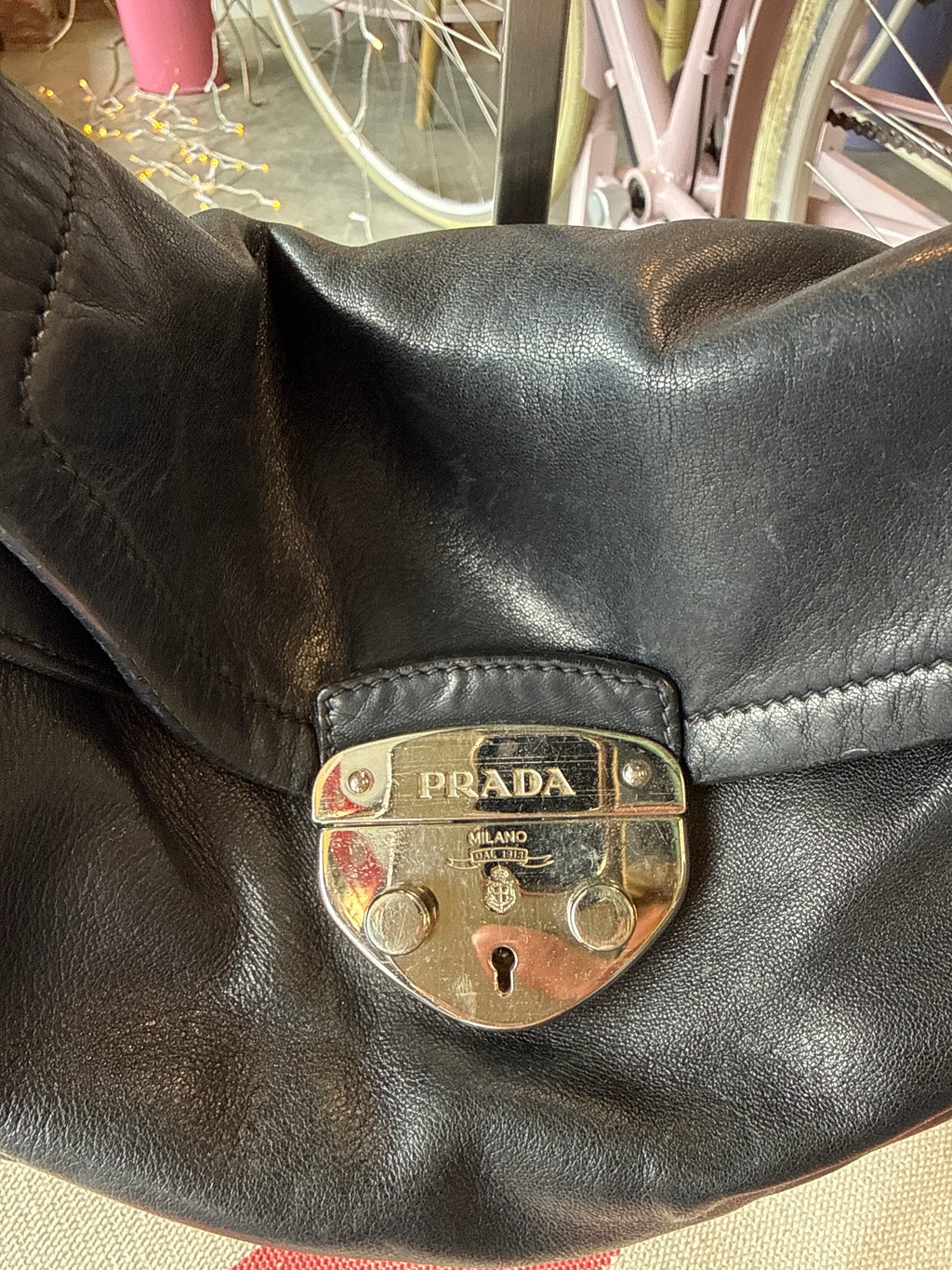 Prada Nappa Shoulder Bag