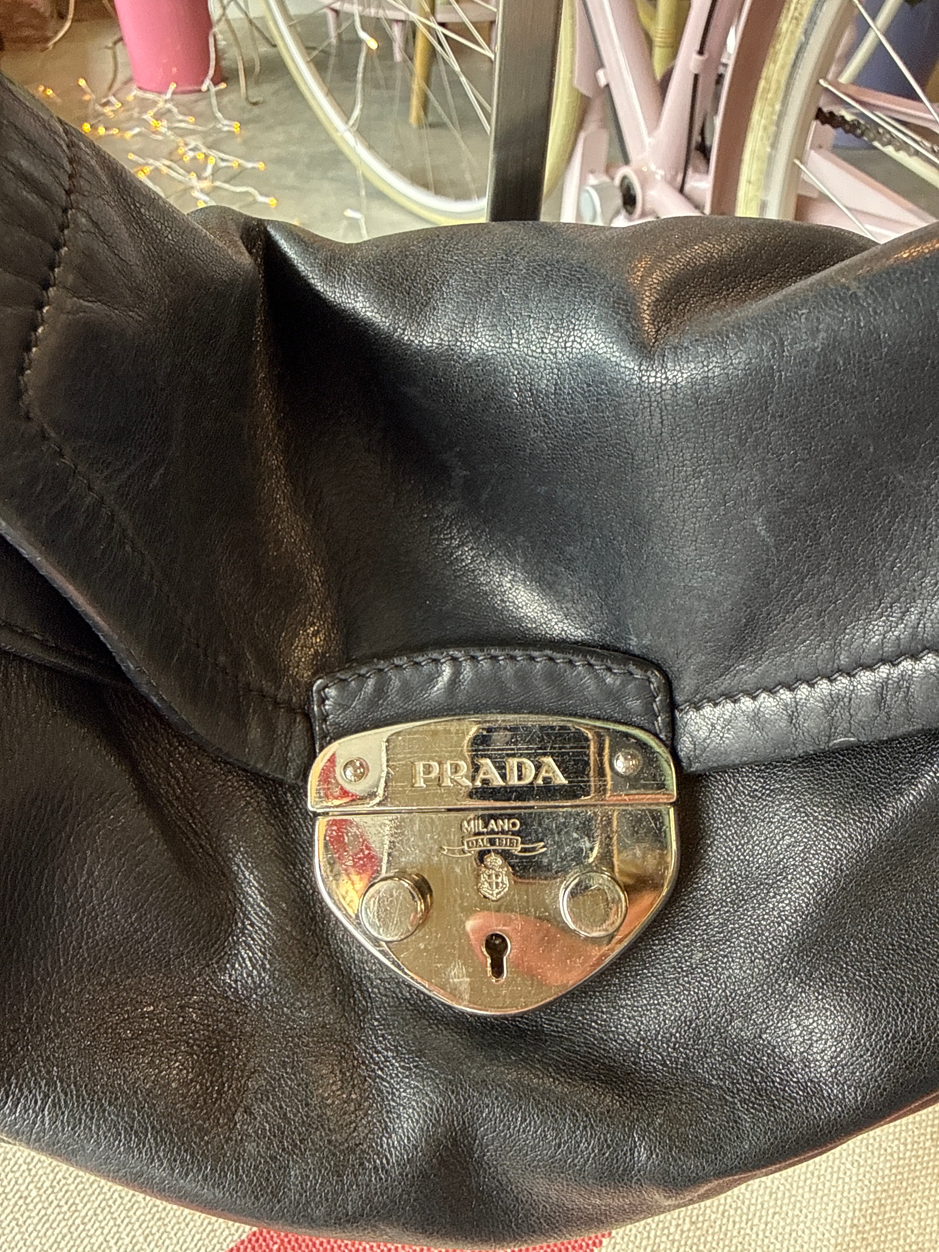 Prada Nappa Shoulder Bag
