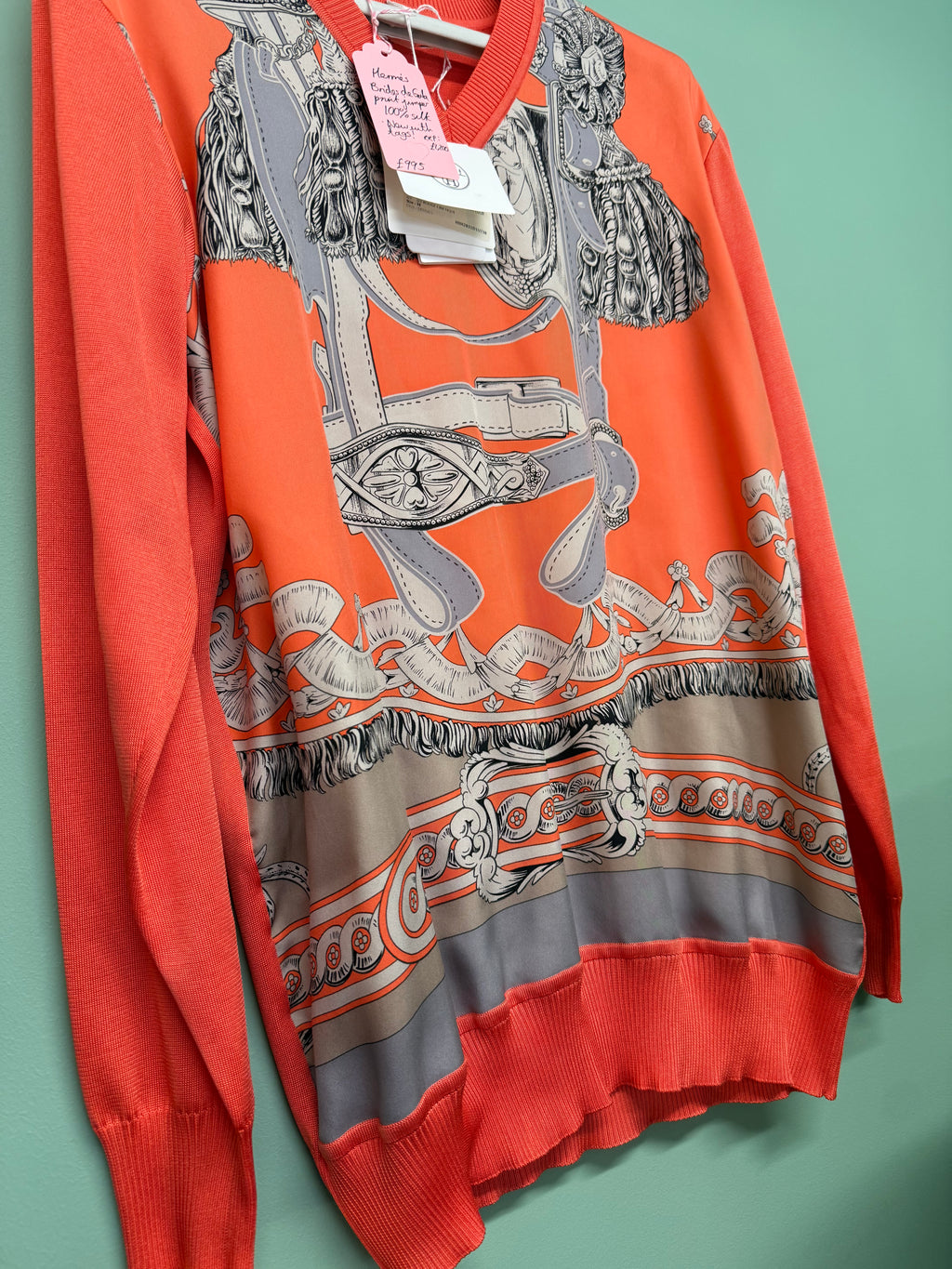 Hermès Brides De Gala Jumper UK38