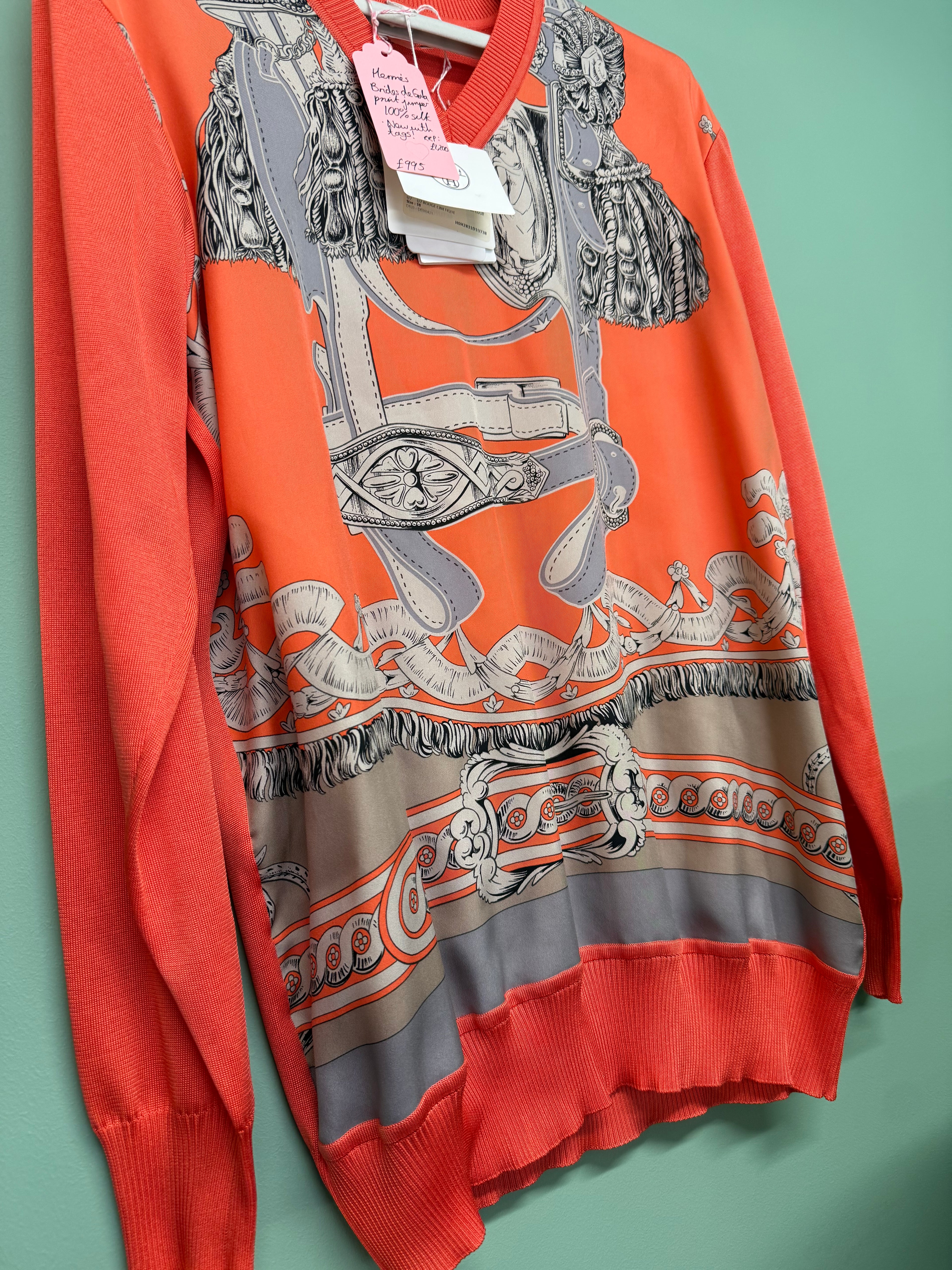 Hermès Brides De Gala Jumper UK38