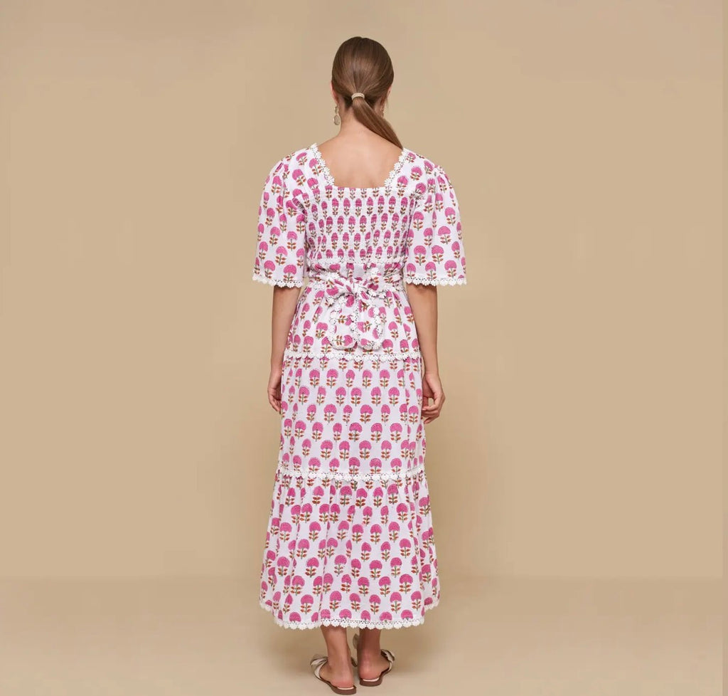 Love Calixta The Betty Block Print Dress