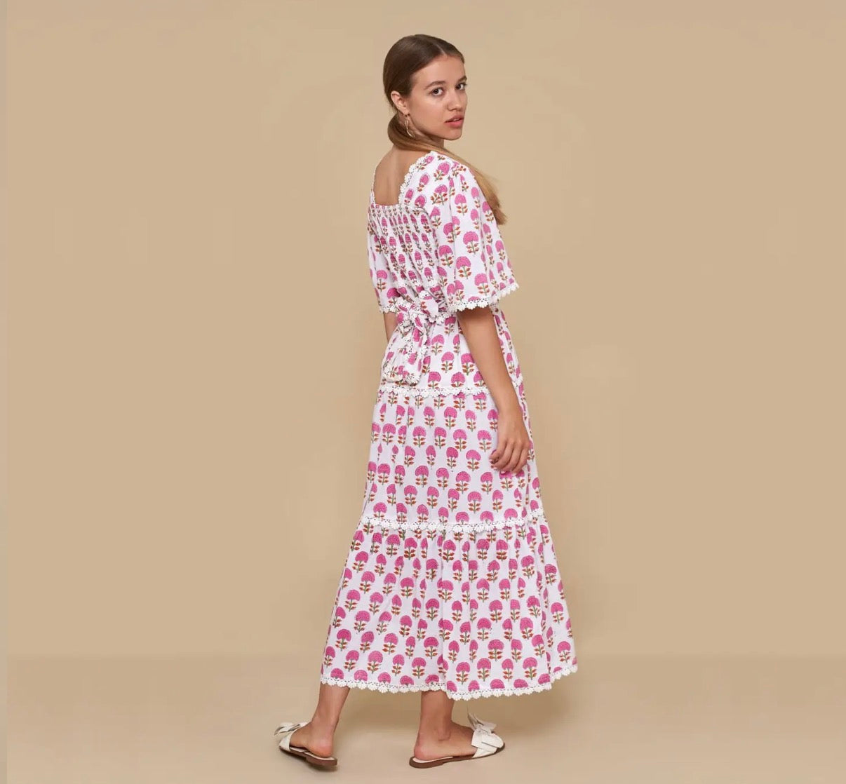 Love Calixta The Betty Block Print Dress
