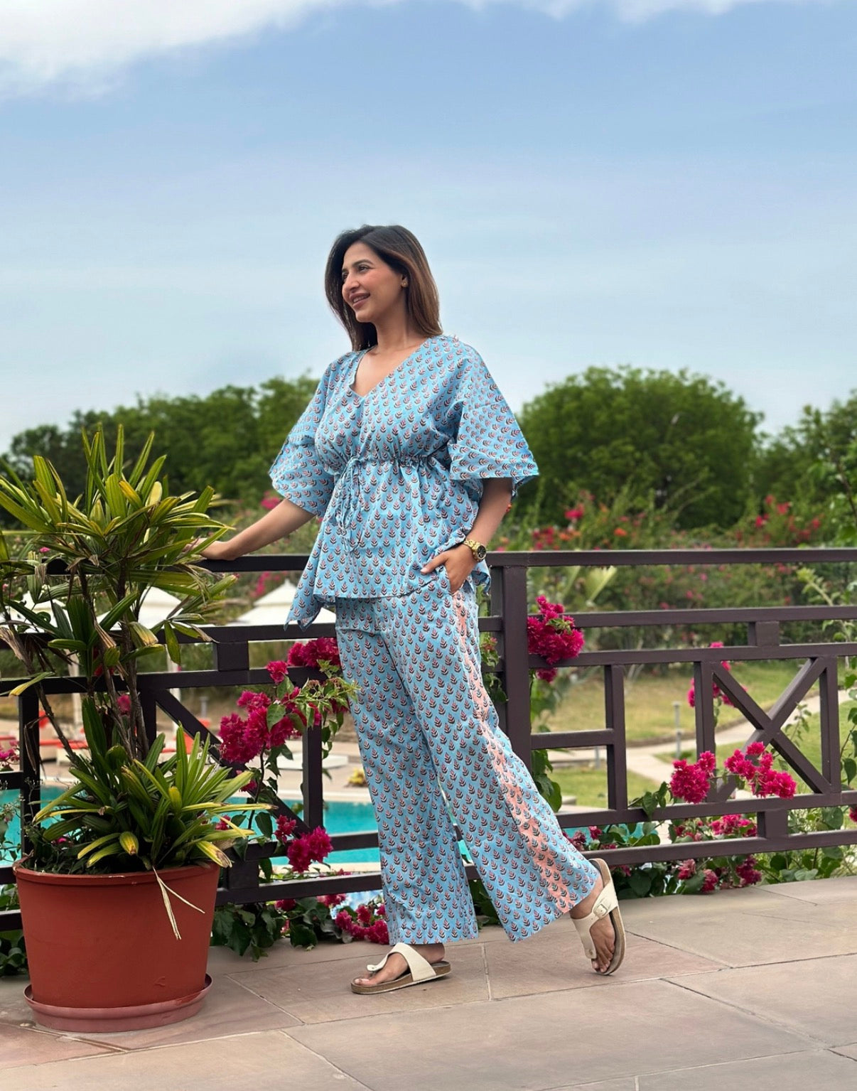 Garden Block Print Co Ord