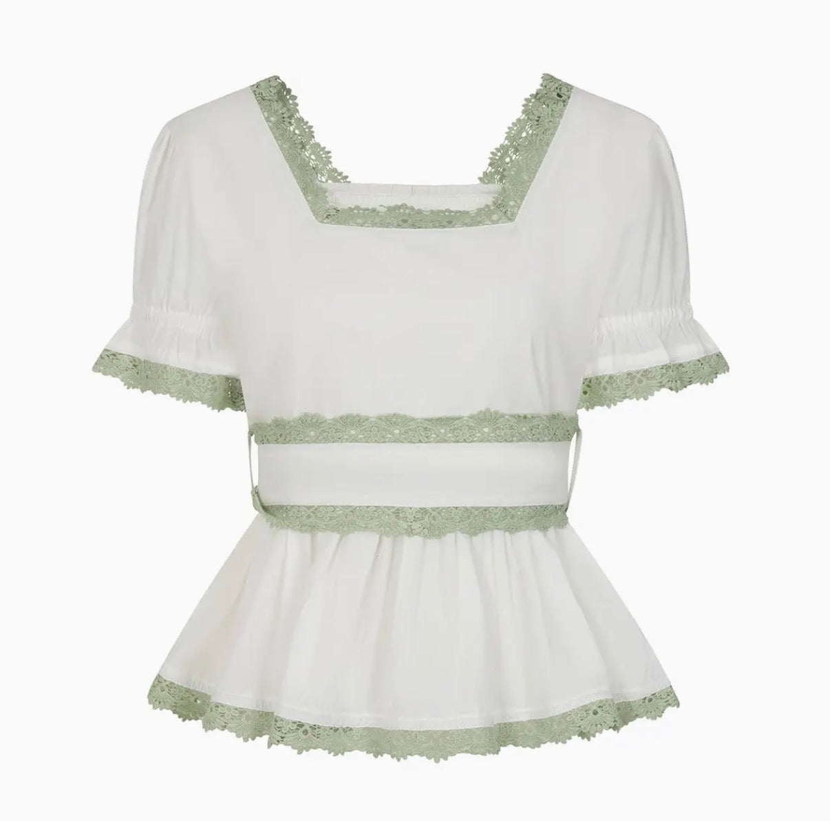 Love Calixta The Jemima White Top