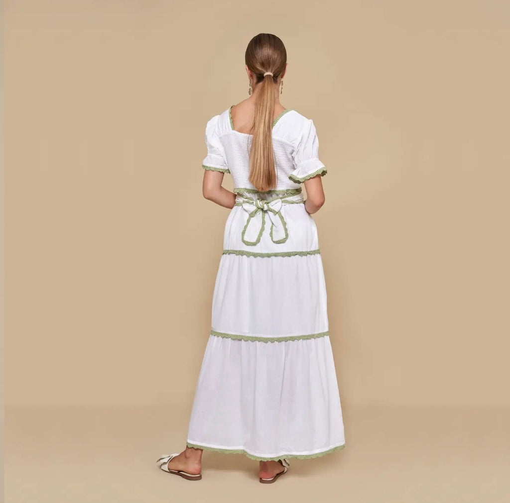 Love Calixta The Tara White Maxi Dress