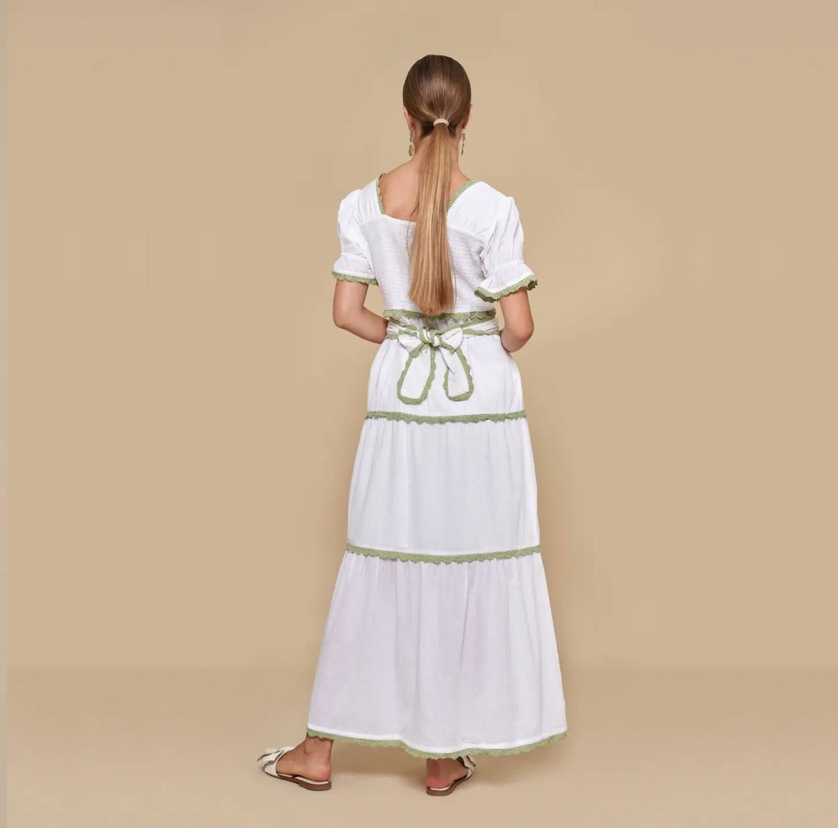 Love Calixta The Tara White Maxi Dress