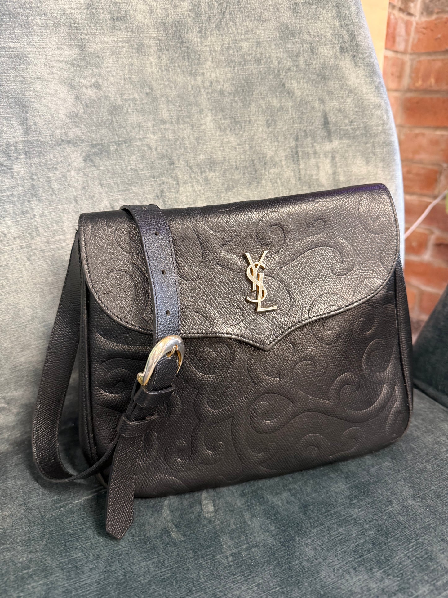 Saint Laurent (YSL) Arabesque Crossbody Bag