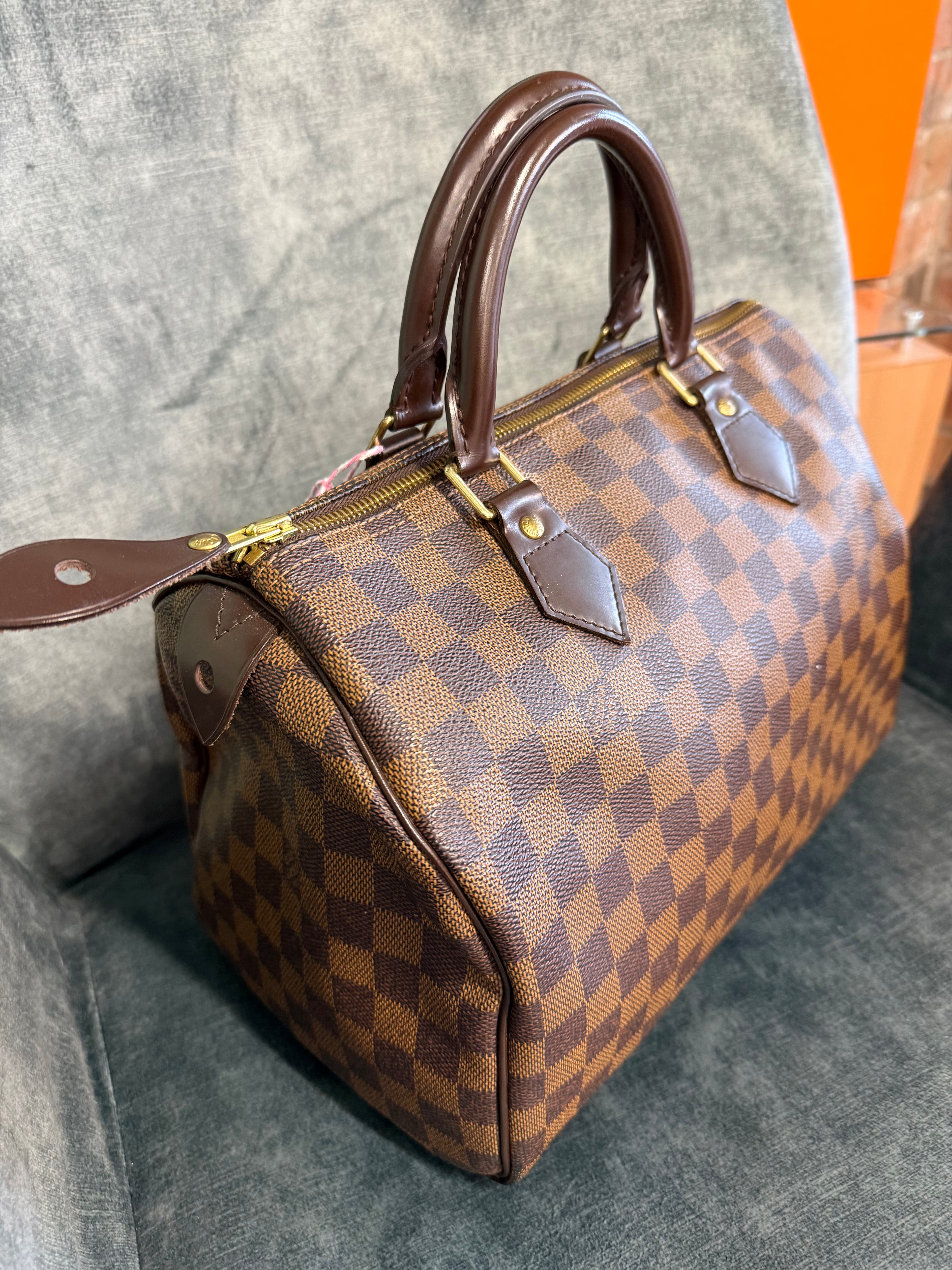 Louis Vuitton Speedy 30 Damier Ebene