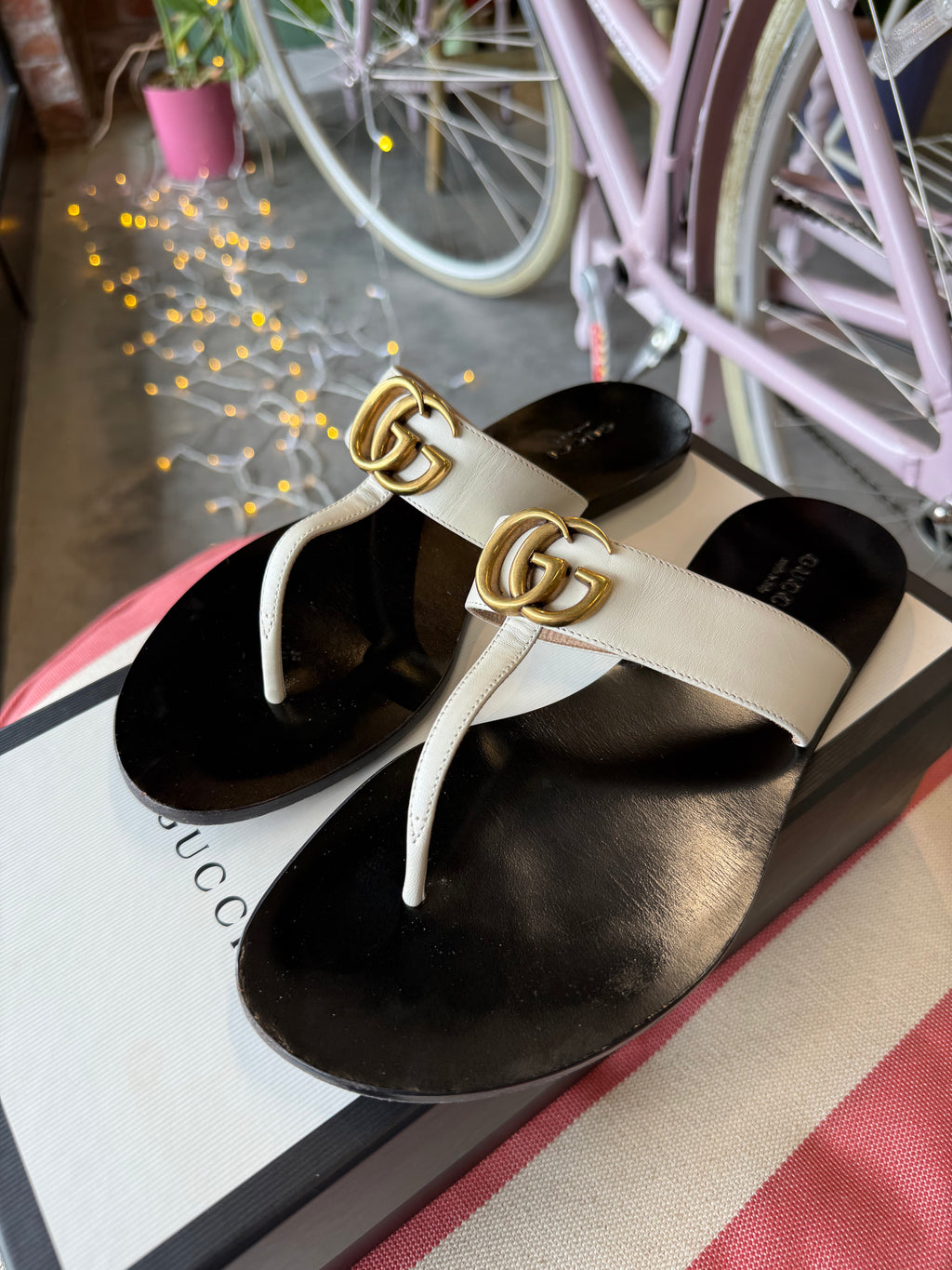 Gucci Marmont Sandal UK37