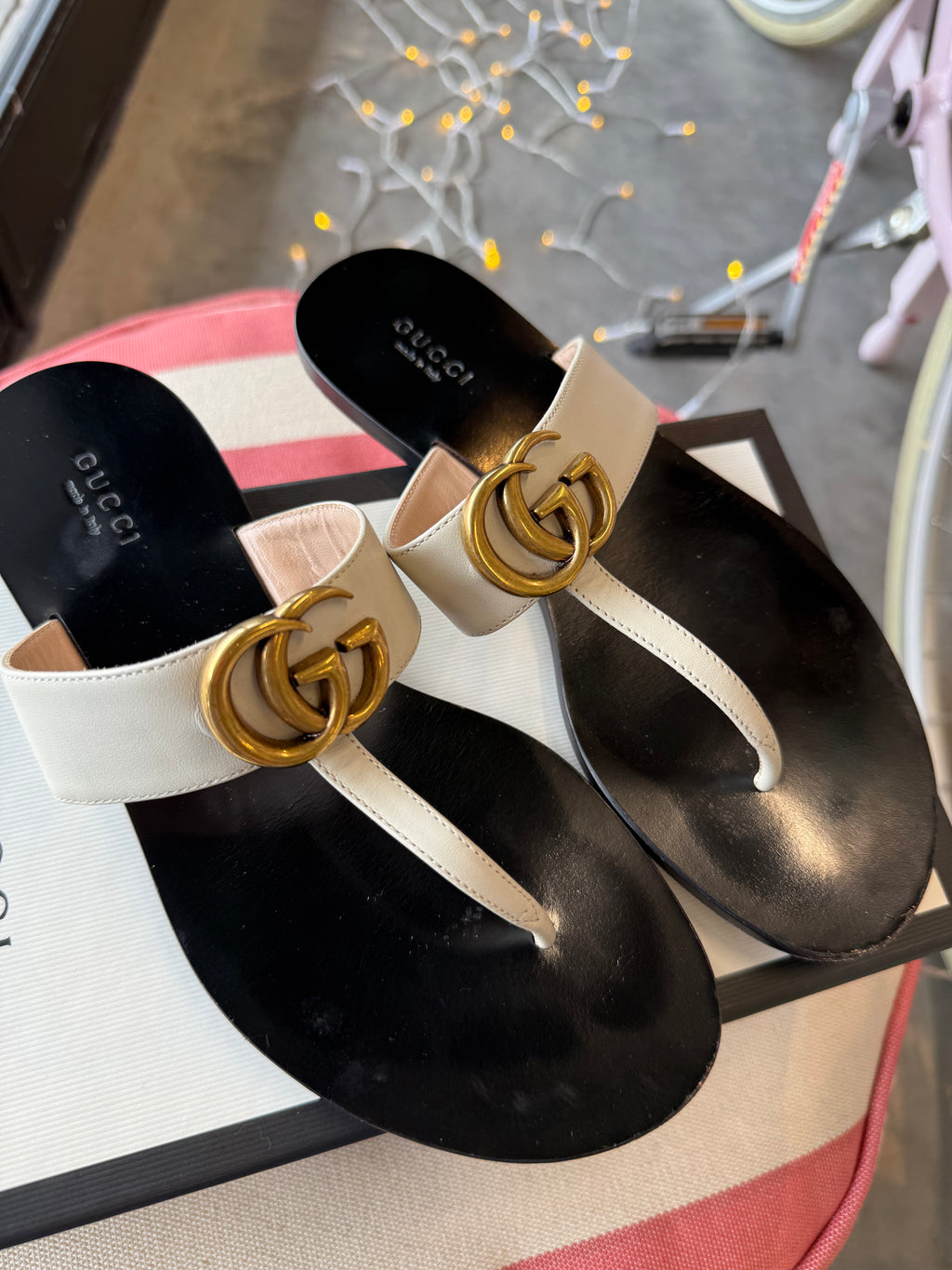 Gucci Marmont Sandal UK37