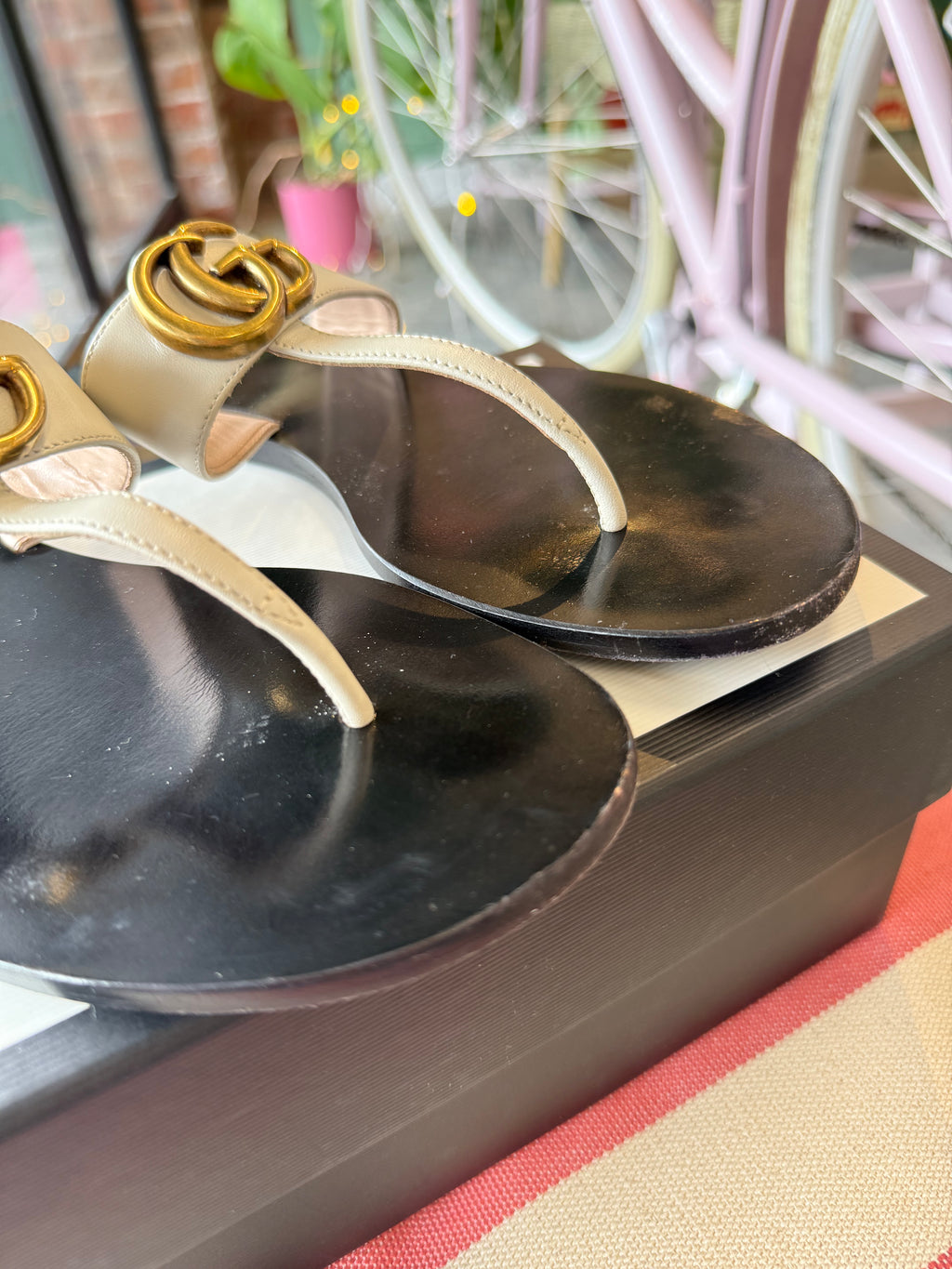 Gucci Marmont Sandal UK37