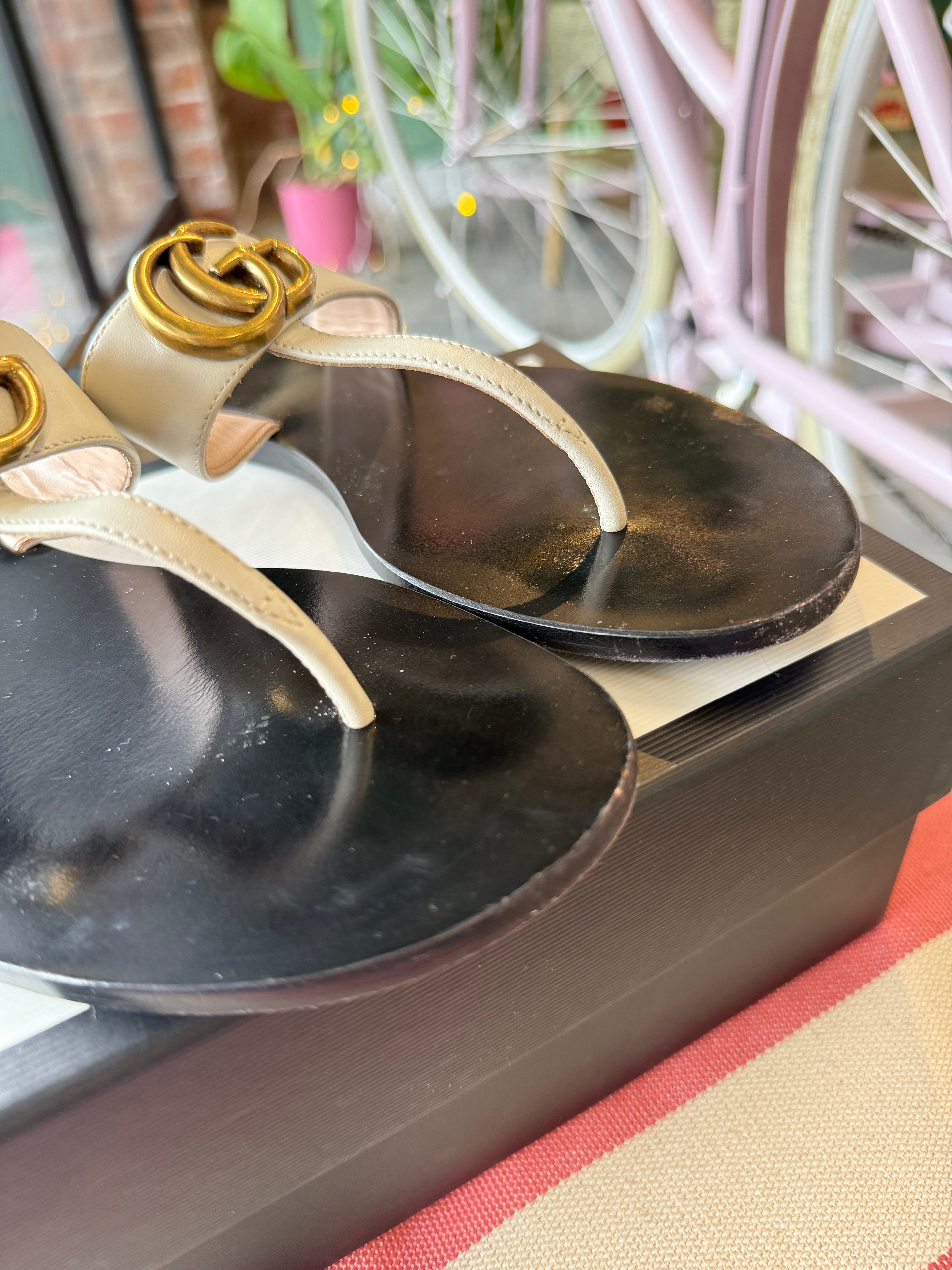 Gucci Marmont Sandal UK37