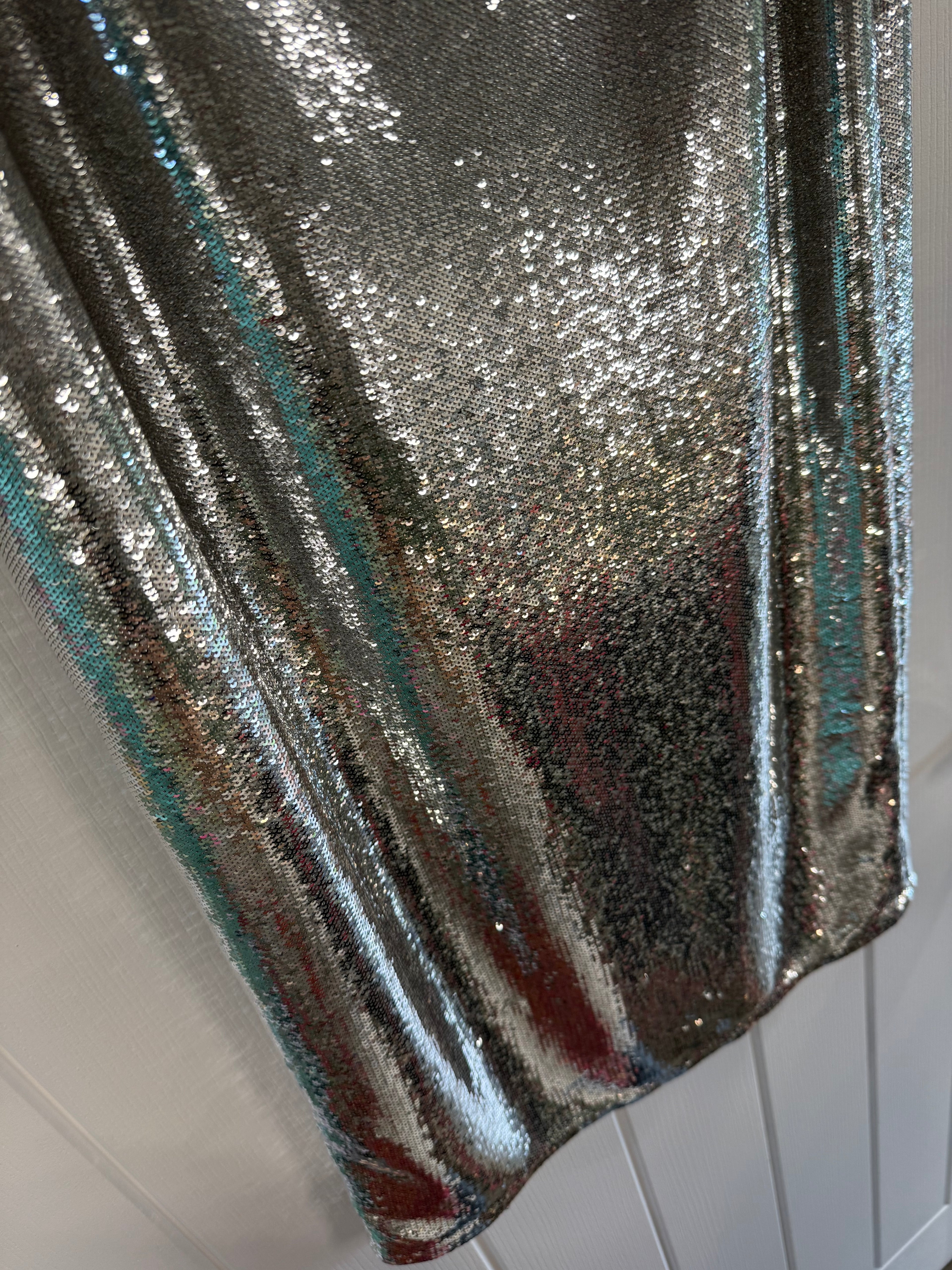 Diane von Furstenberg sequin skirt in UK size 10