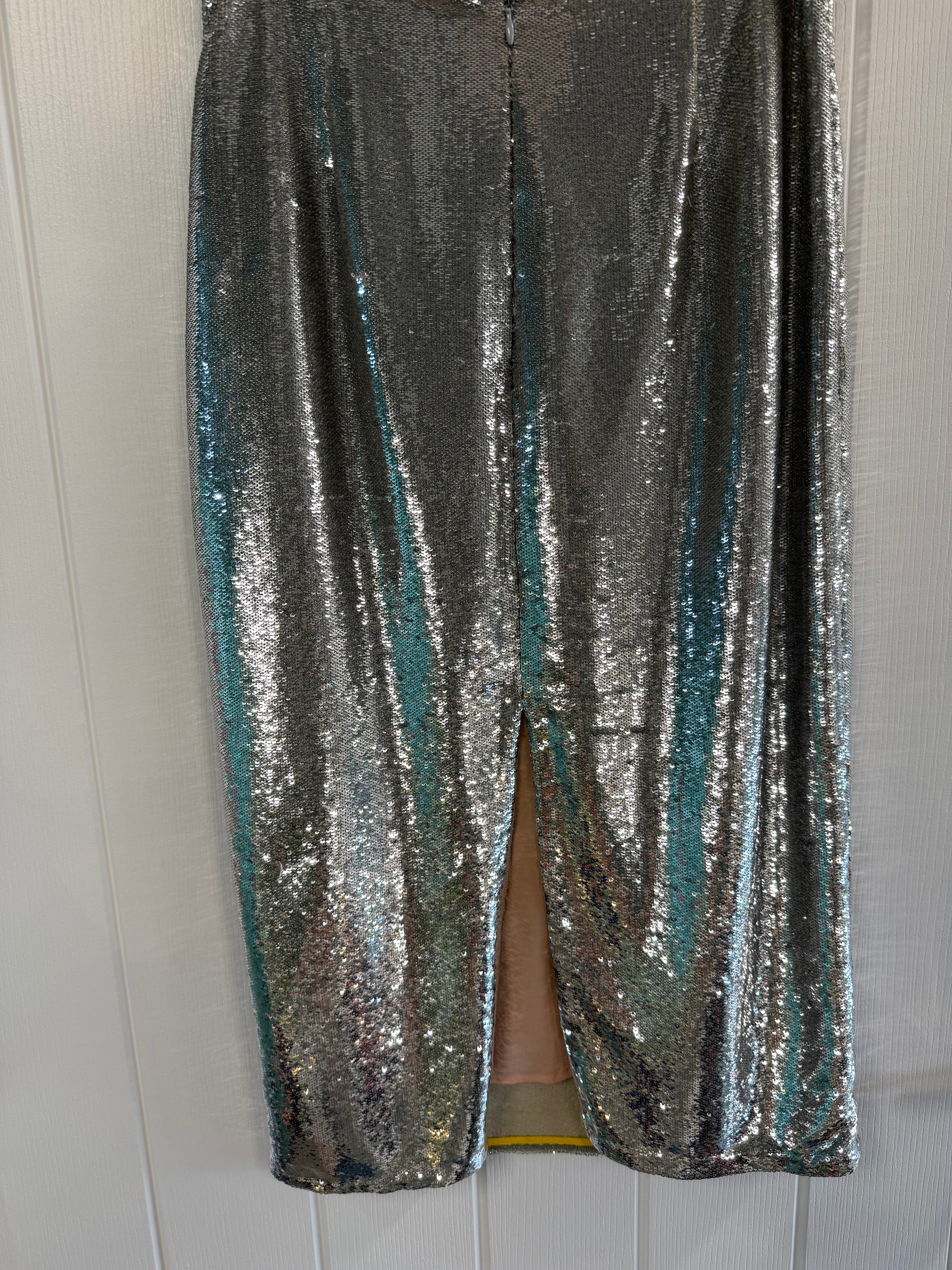 Diane von Furstenberg sequin skirt in UK size 10