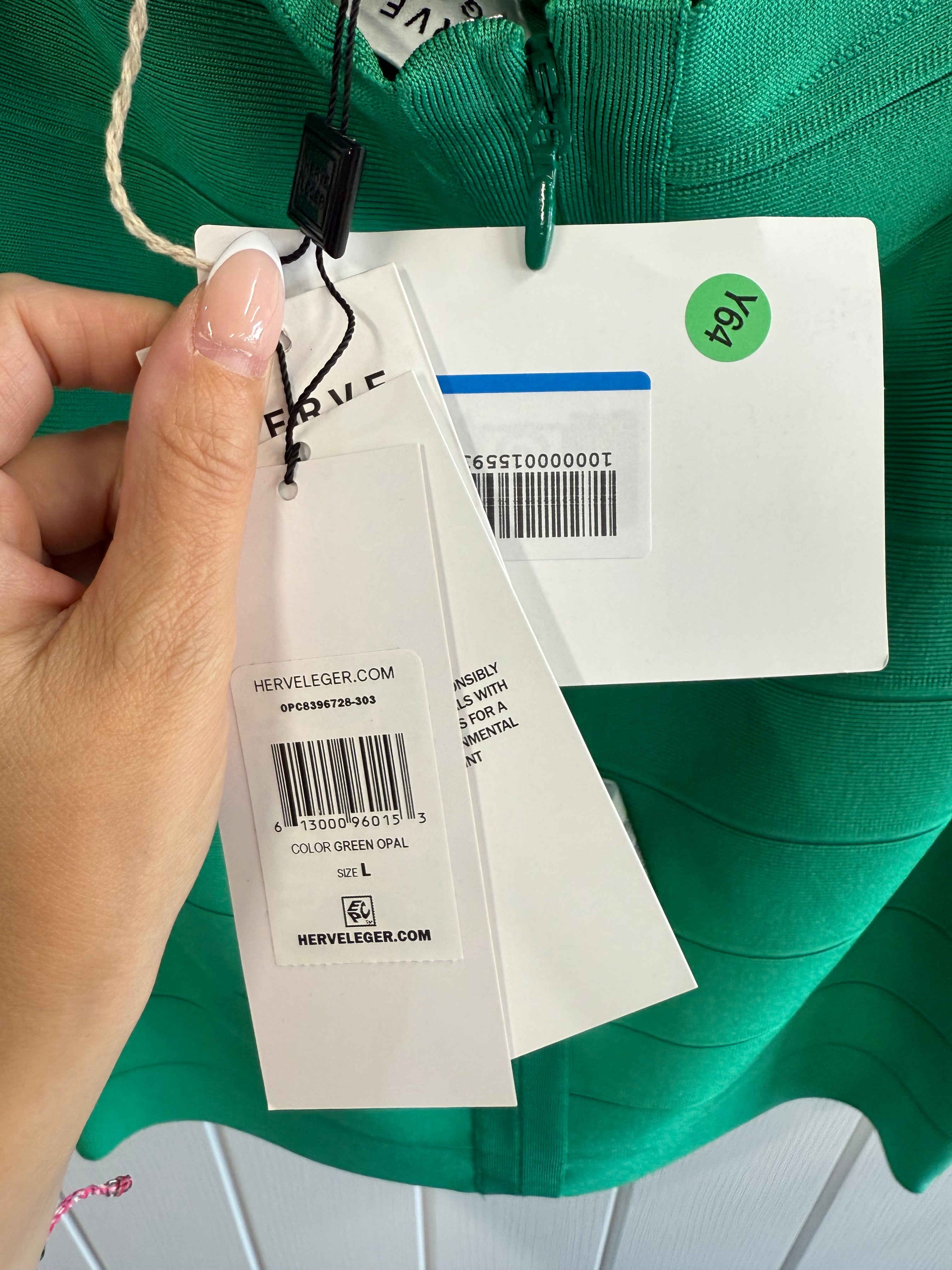 Hervé Léger dress in UK Large