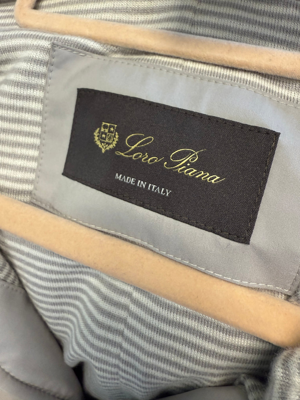 Loro Piana lightweight hooded jacket in IT42