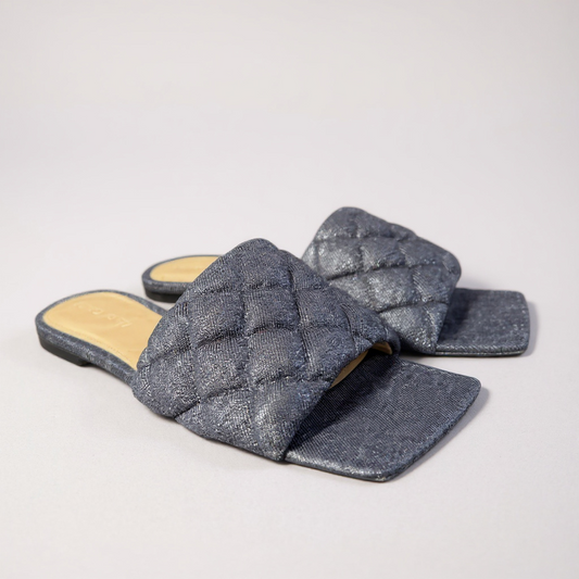 Bottega Veneta sandals in denim uk38.5