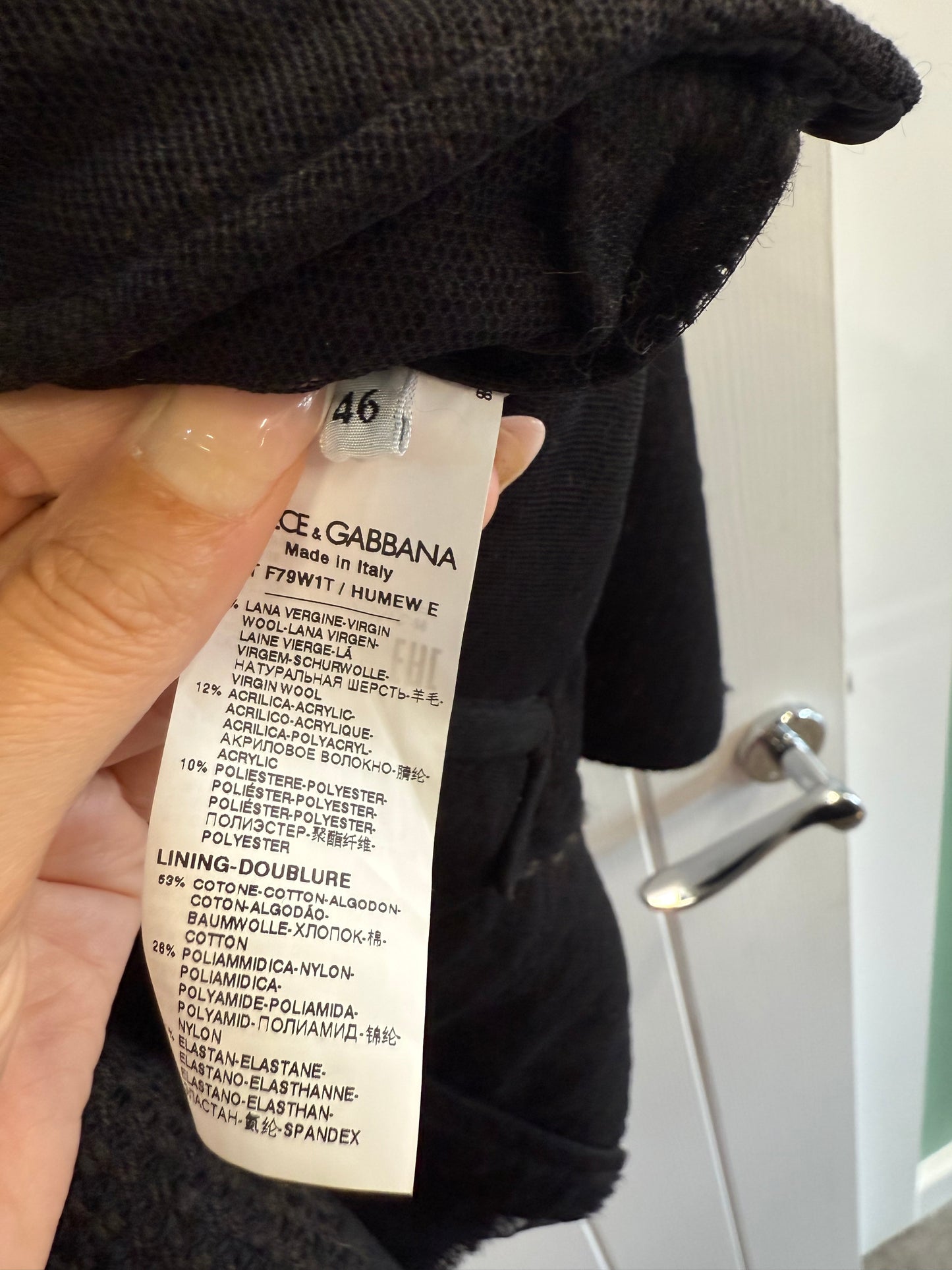 Dolce & Gabbana waistcoat uk14