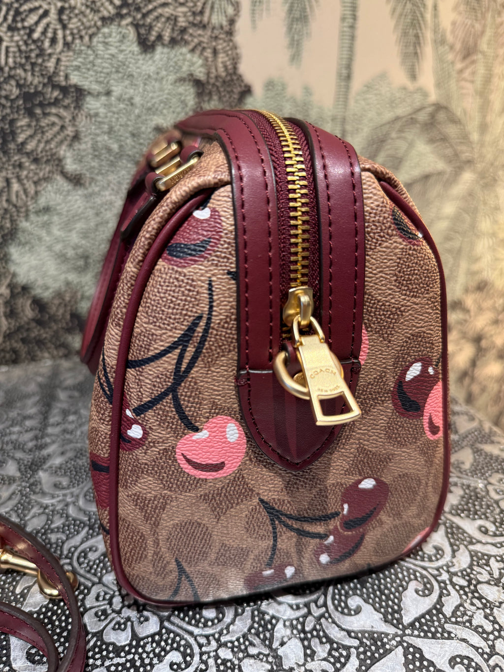 Coach Rowan Satchel- Cherry 🍒