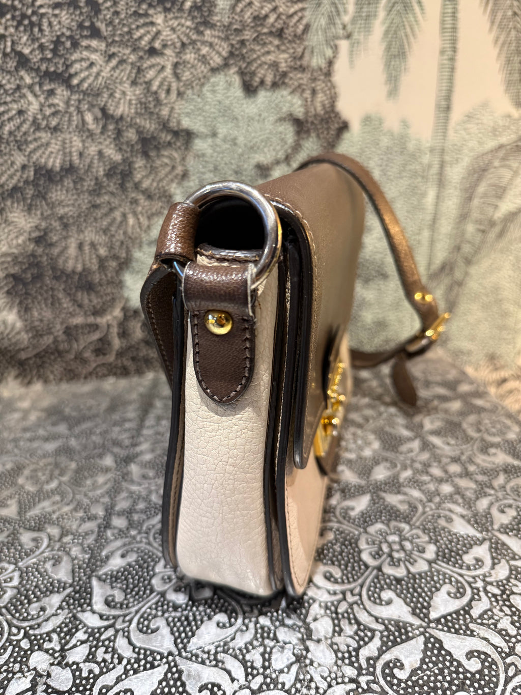 Miu Miu Madras Flap Crossbody