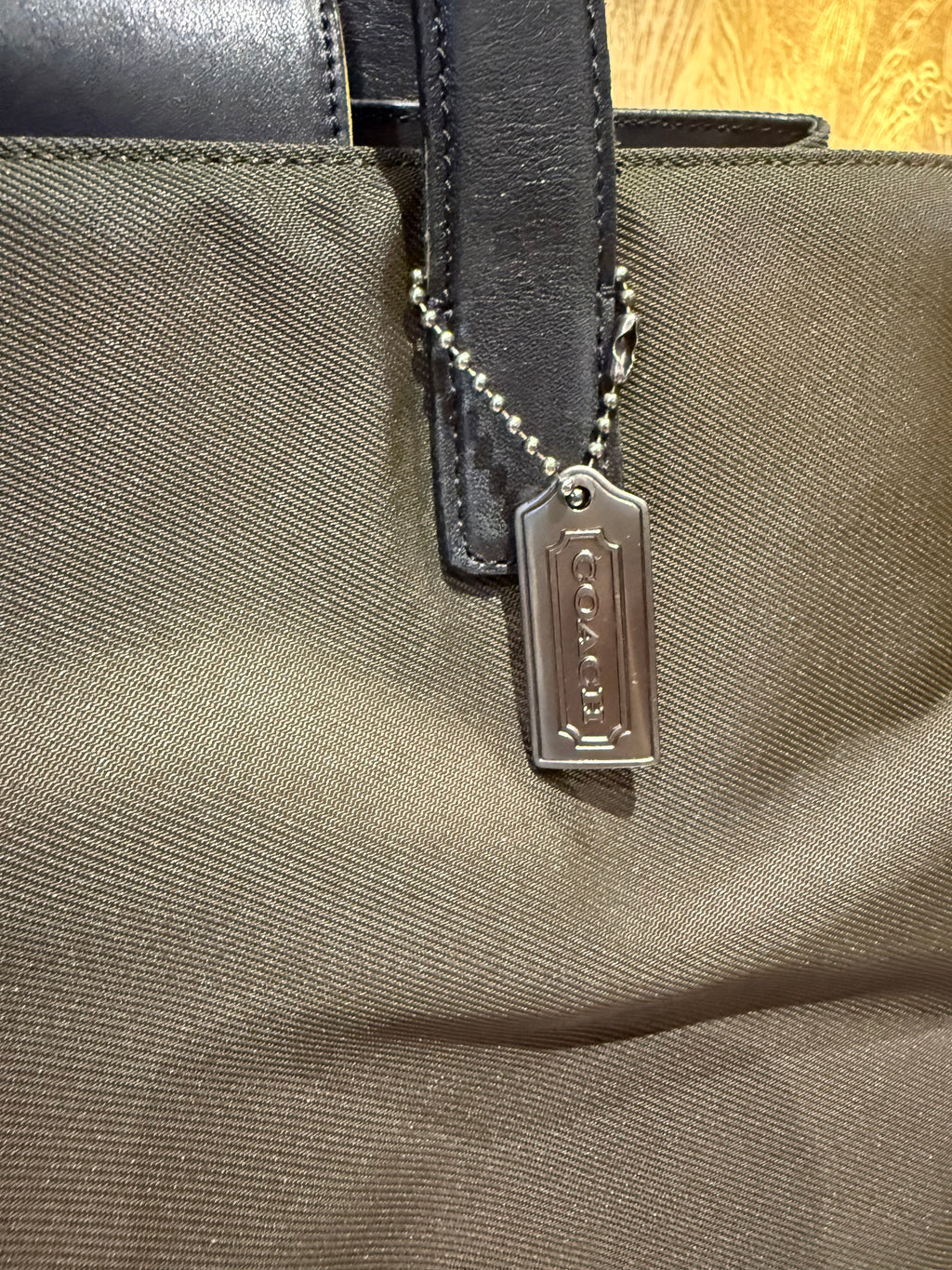 Coach Mercer Fabric Tote