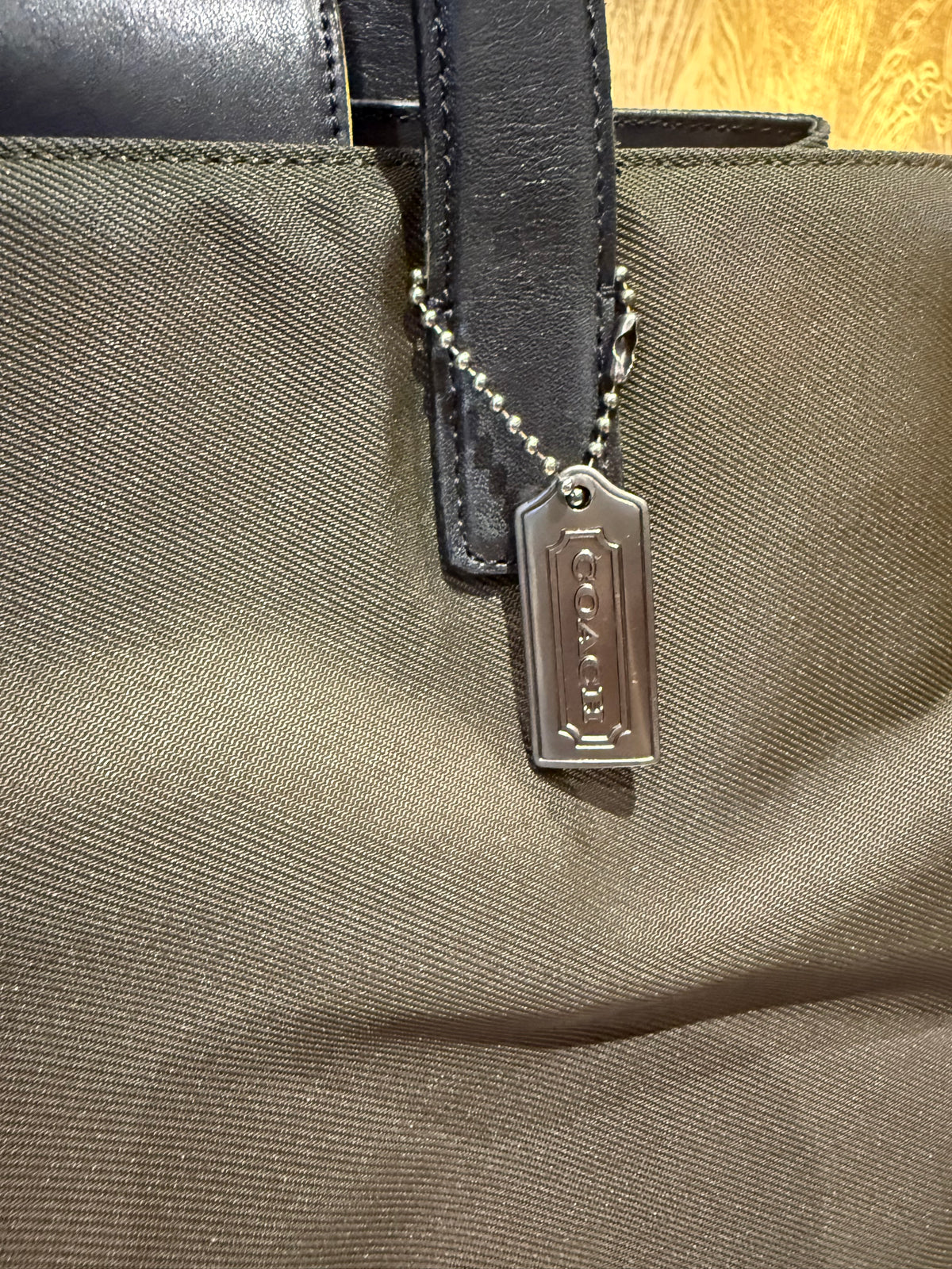 Coach Mercer Fabric Tote