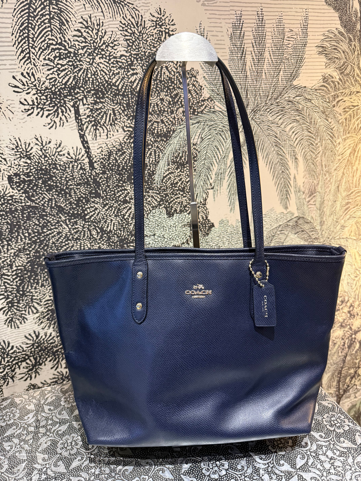 Coach Tote - navy