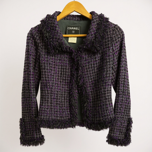 Chanel tweed jacket Autumn/Winter 2003 uk6/8