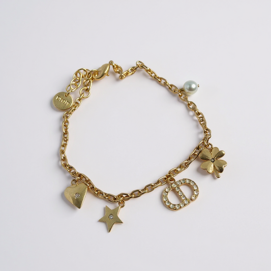 Dior charm bracelet