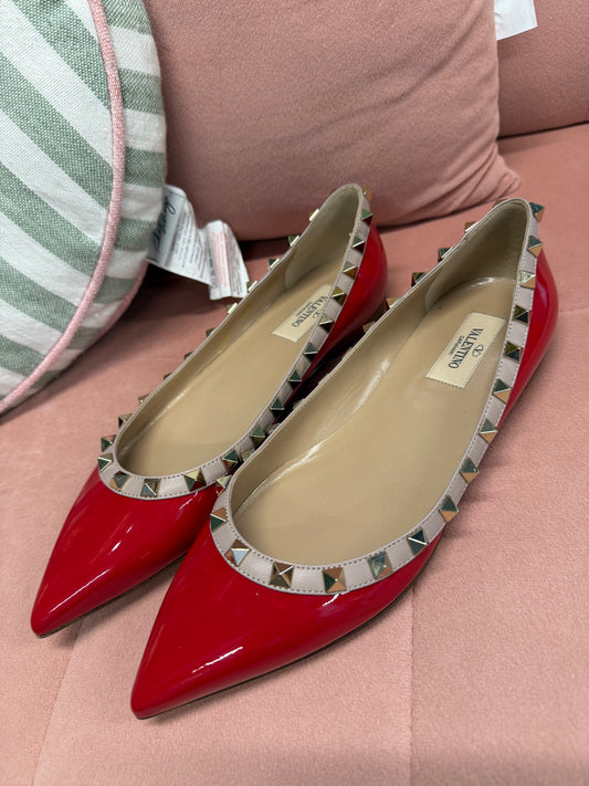 Valentino Garavani Rockstud Flats – UK 5