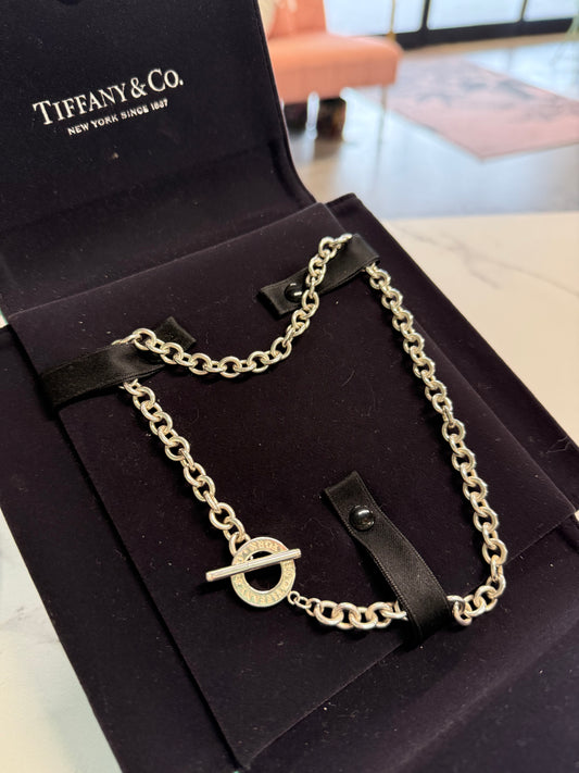Tiffany & Co. Return to Tiffany™ Toggle Necklace in sterling silver (AG925).
