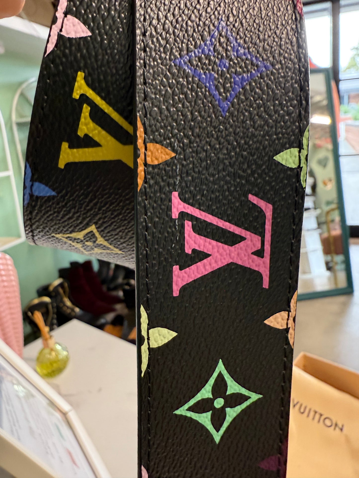 Louis Vuitton LV Initiales Multicolour Monogram Belt – Size 90/36