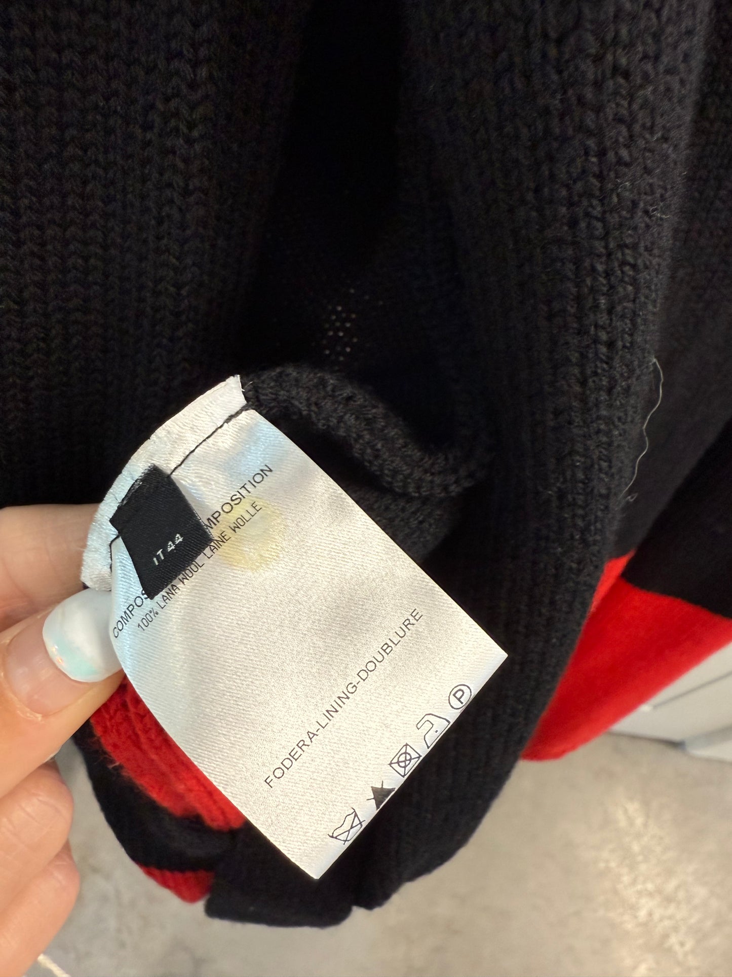 Alexander McQueen Wool Cape – UK 12/10/8